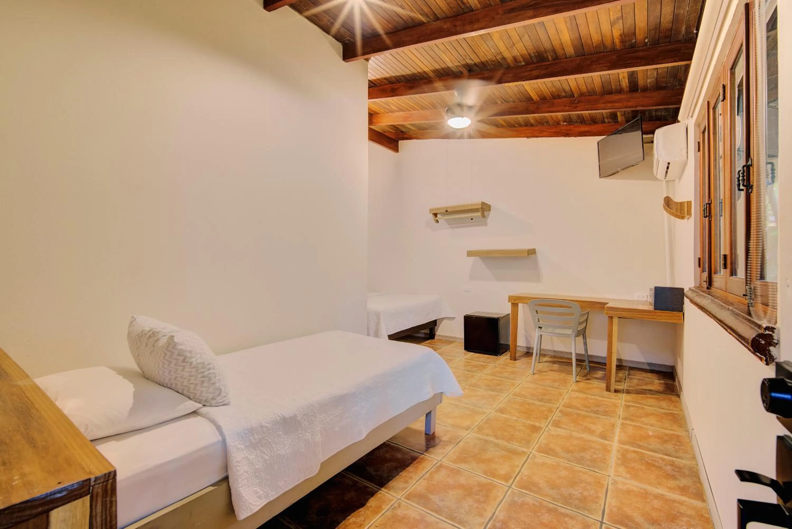 Bed in Cariblue Beach and Jungle Resort