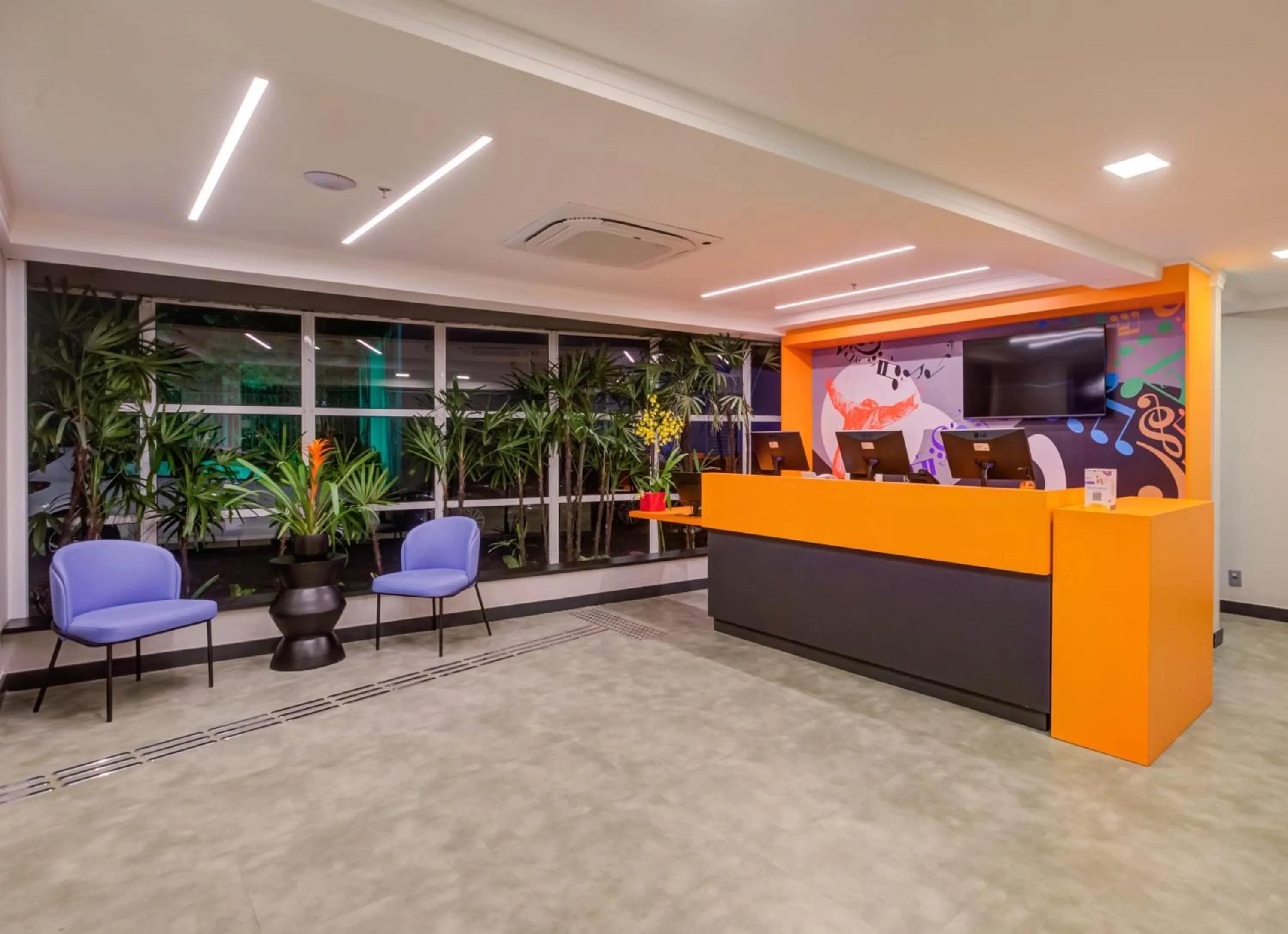 Lobby or reception in Transamerica Fit Villa Lobos