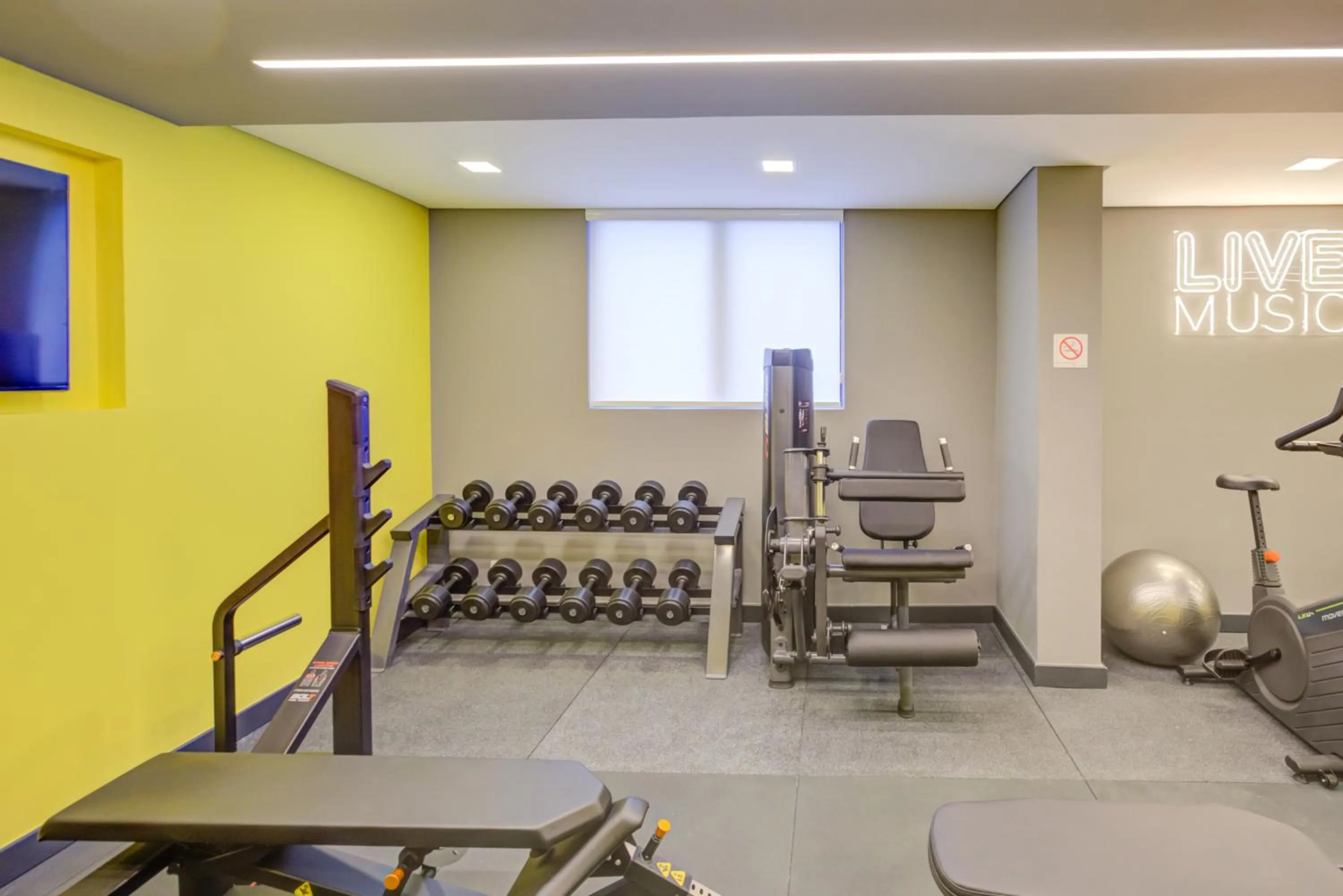 Fitness centre/facilities in Transamerica Fit Villa Lobos