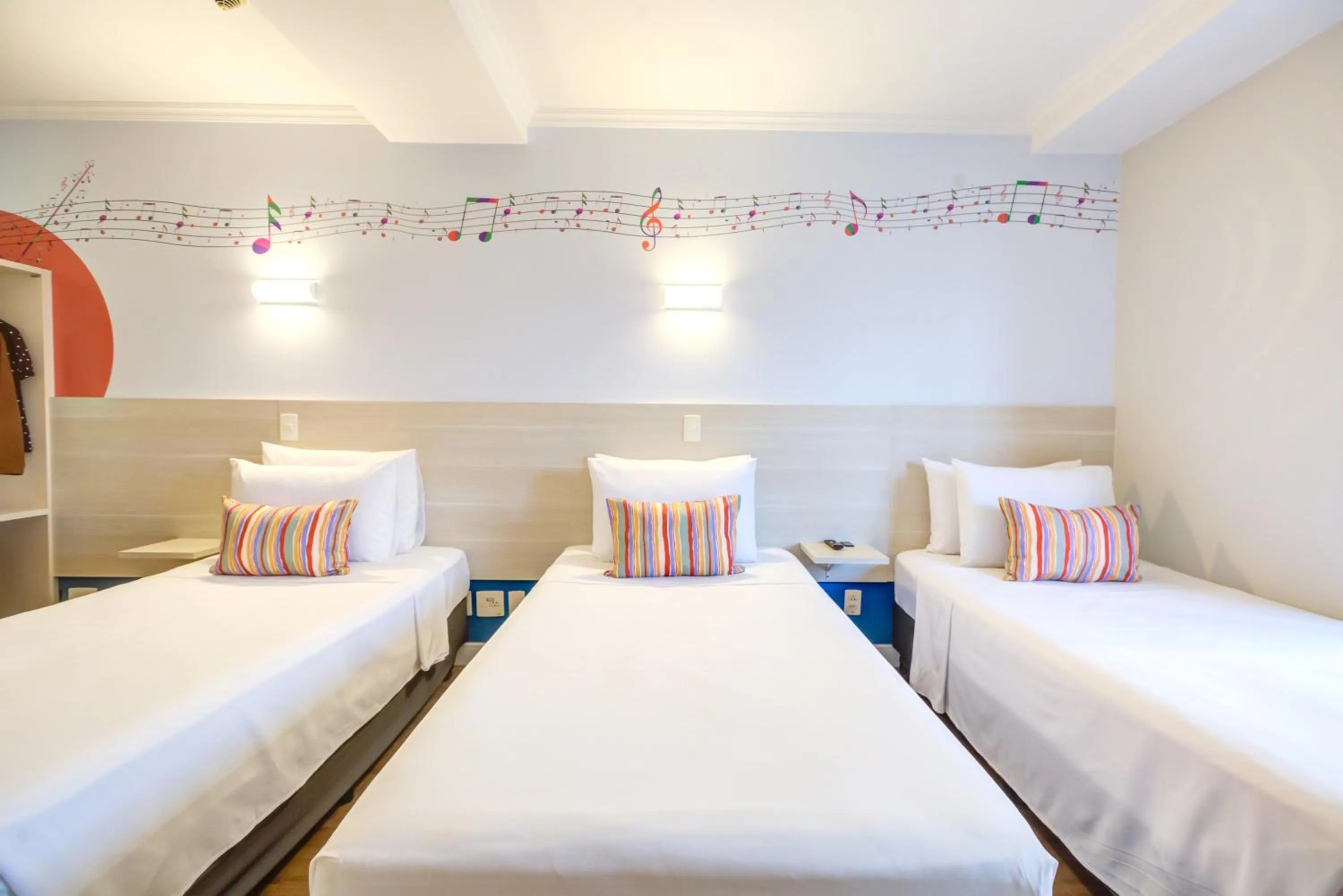 Bed in Transamerica Fit Villa Lobos