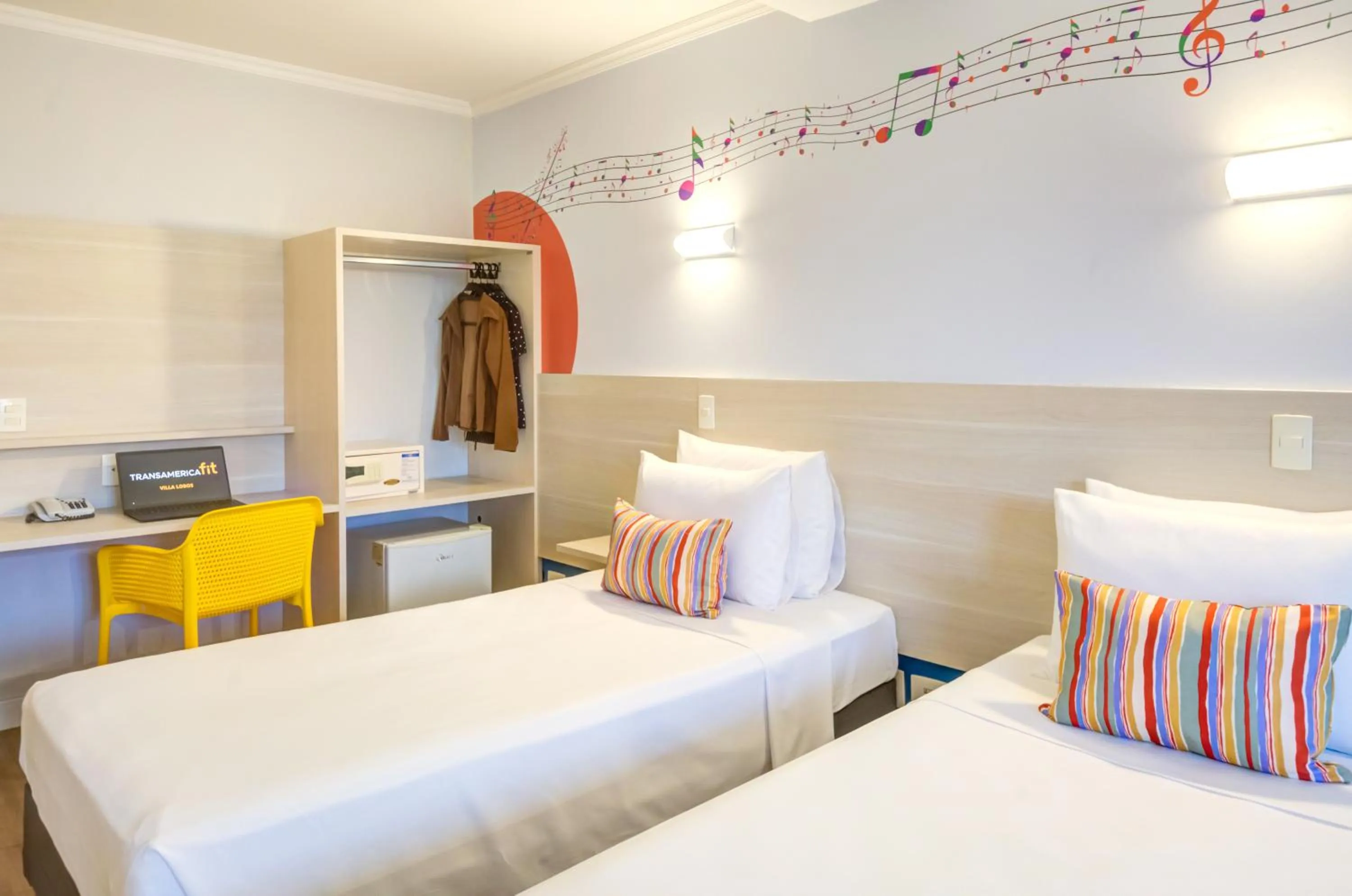 Bed in Transamerica Fit Villa Lobos