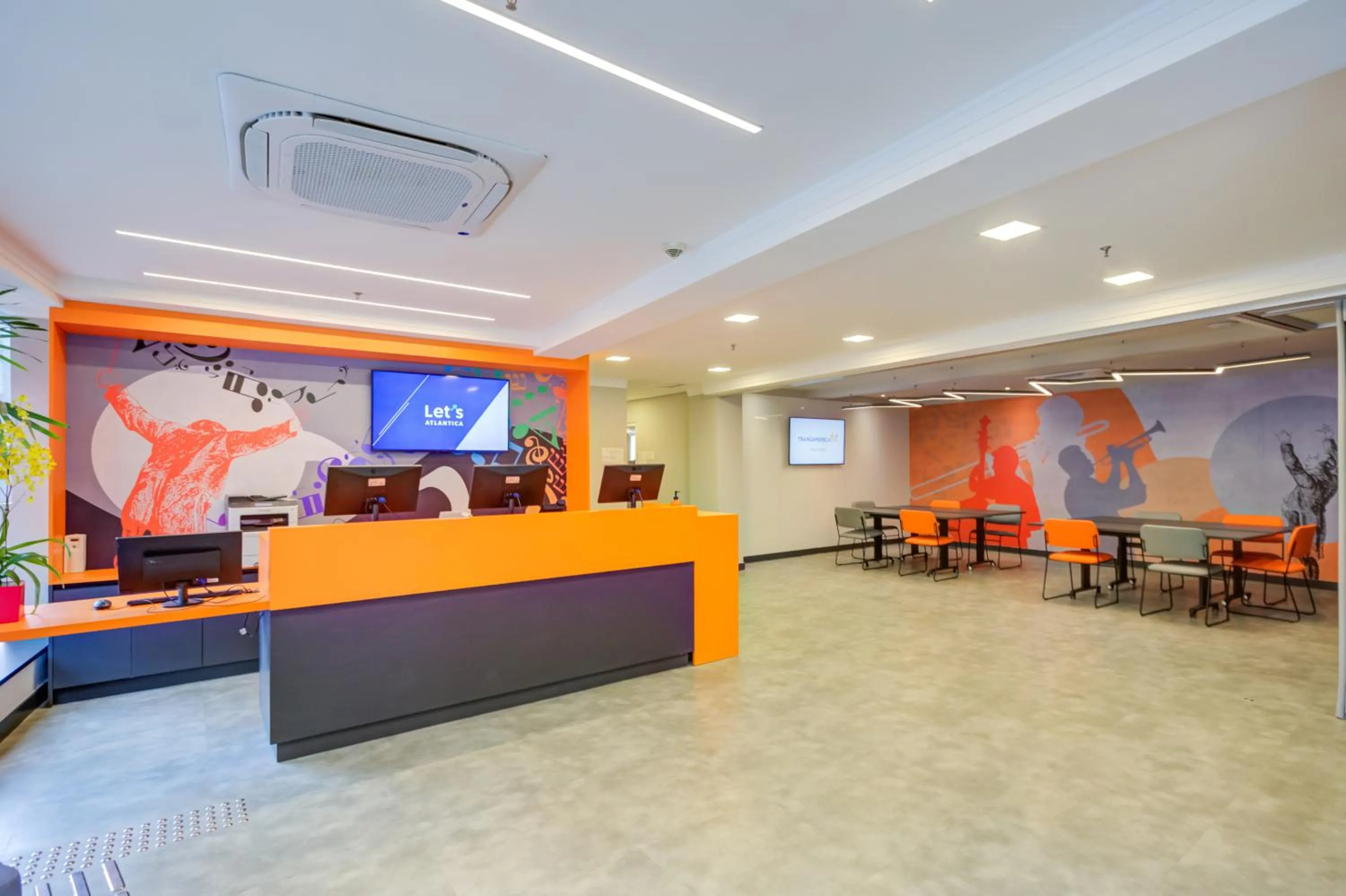 Lobby or reception in Transamerica Fit Villa Lobos