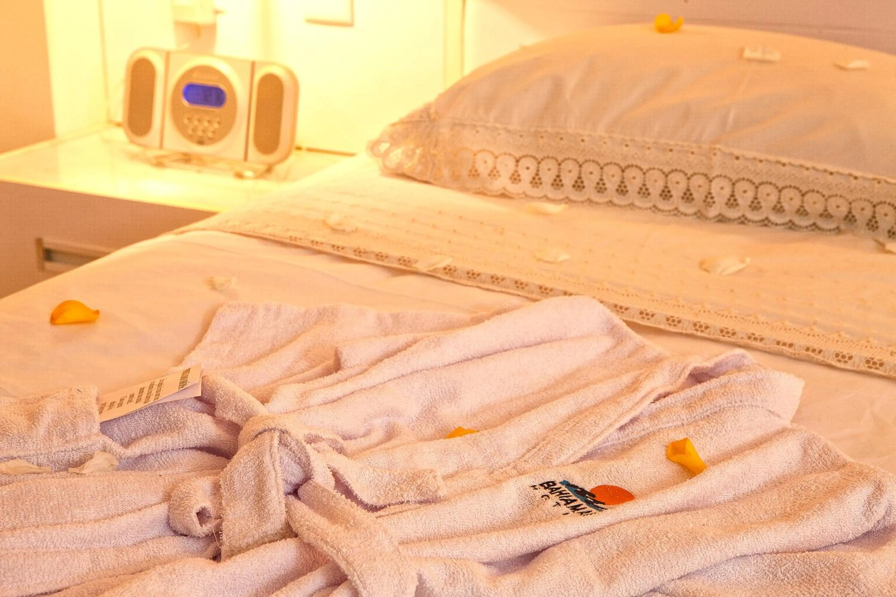 Bed in Bahiamar Hotel