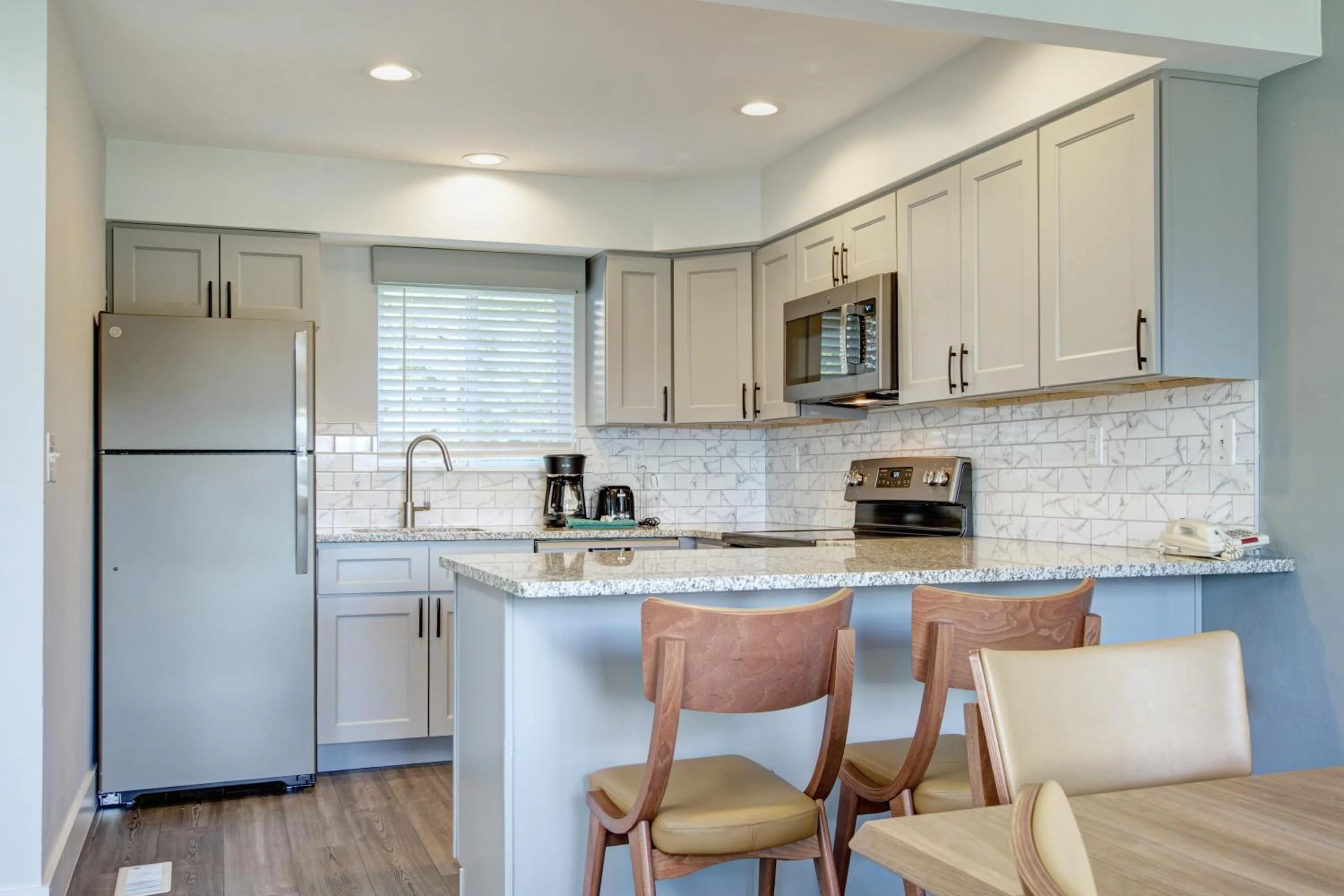 kitchen in Pocono Mountain Villas by Exploria Resorts