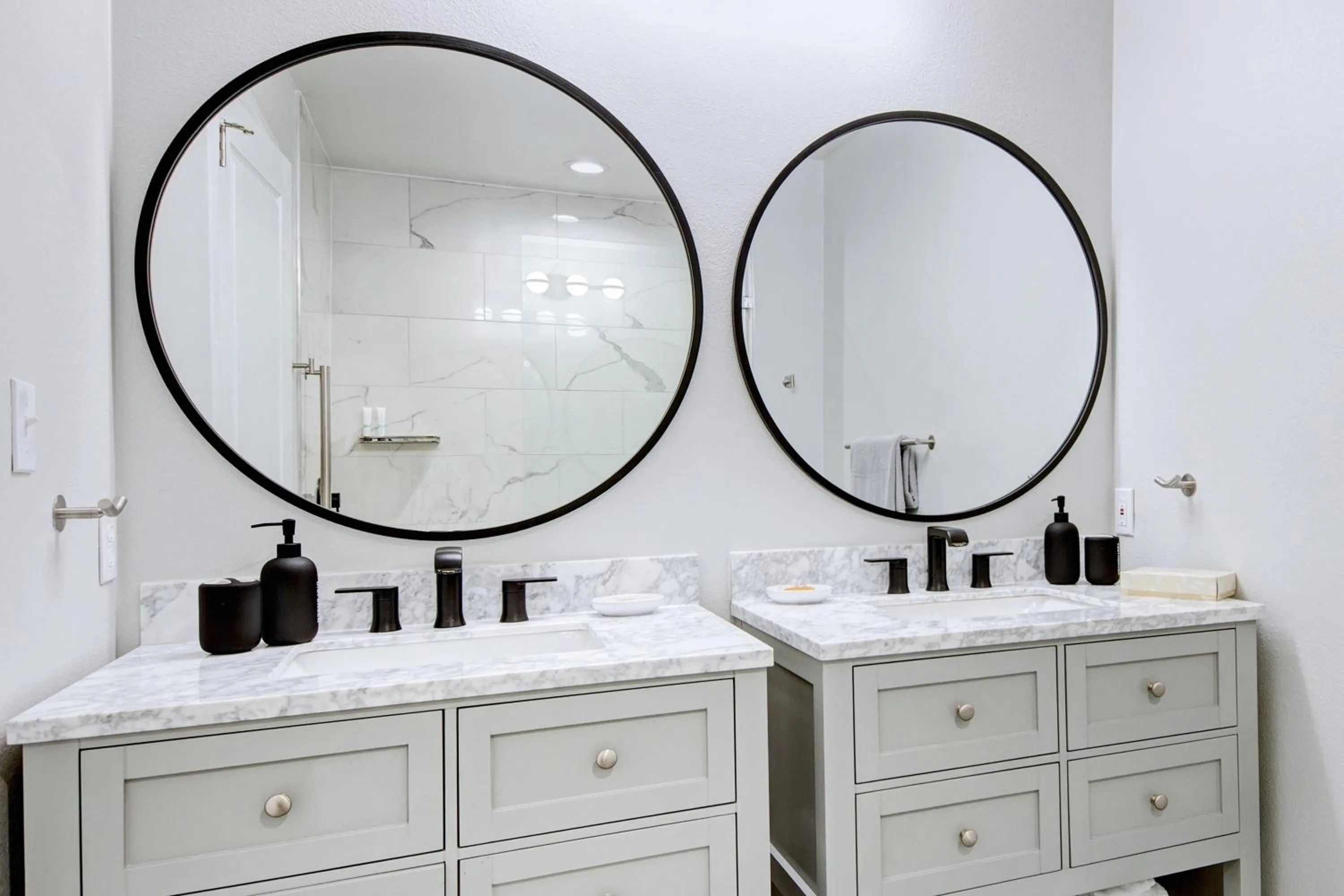 Bathroom in Pocono Mountain Villas by Exploria Resorts