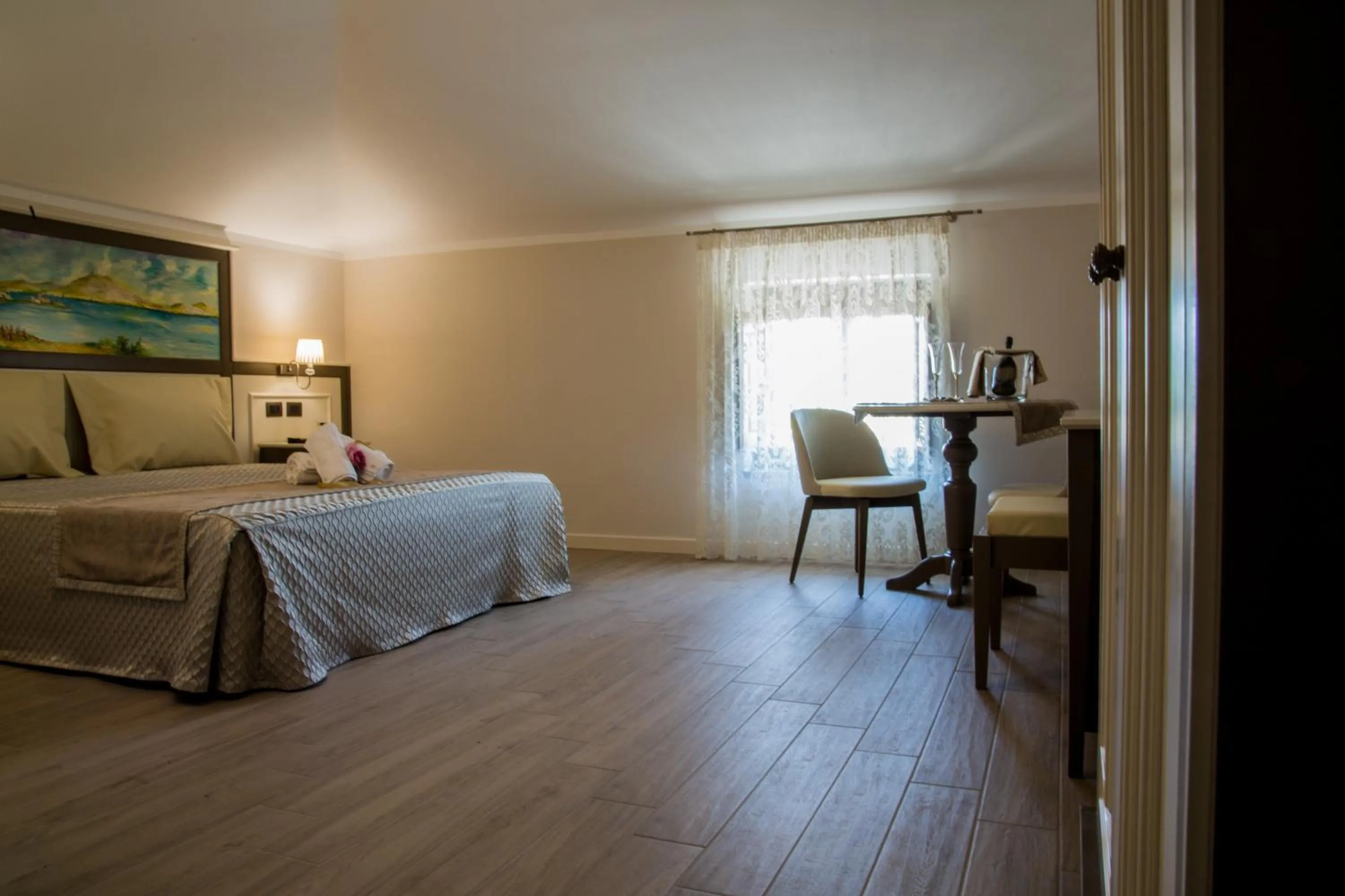 Bed in Tenuta d'Ausilio