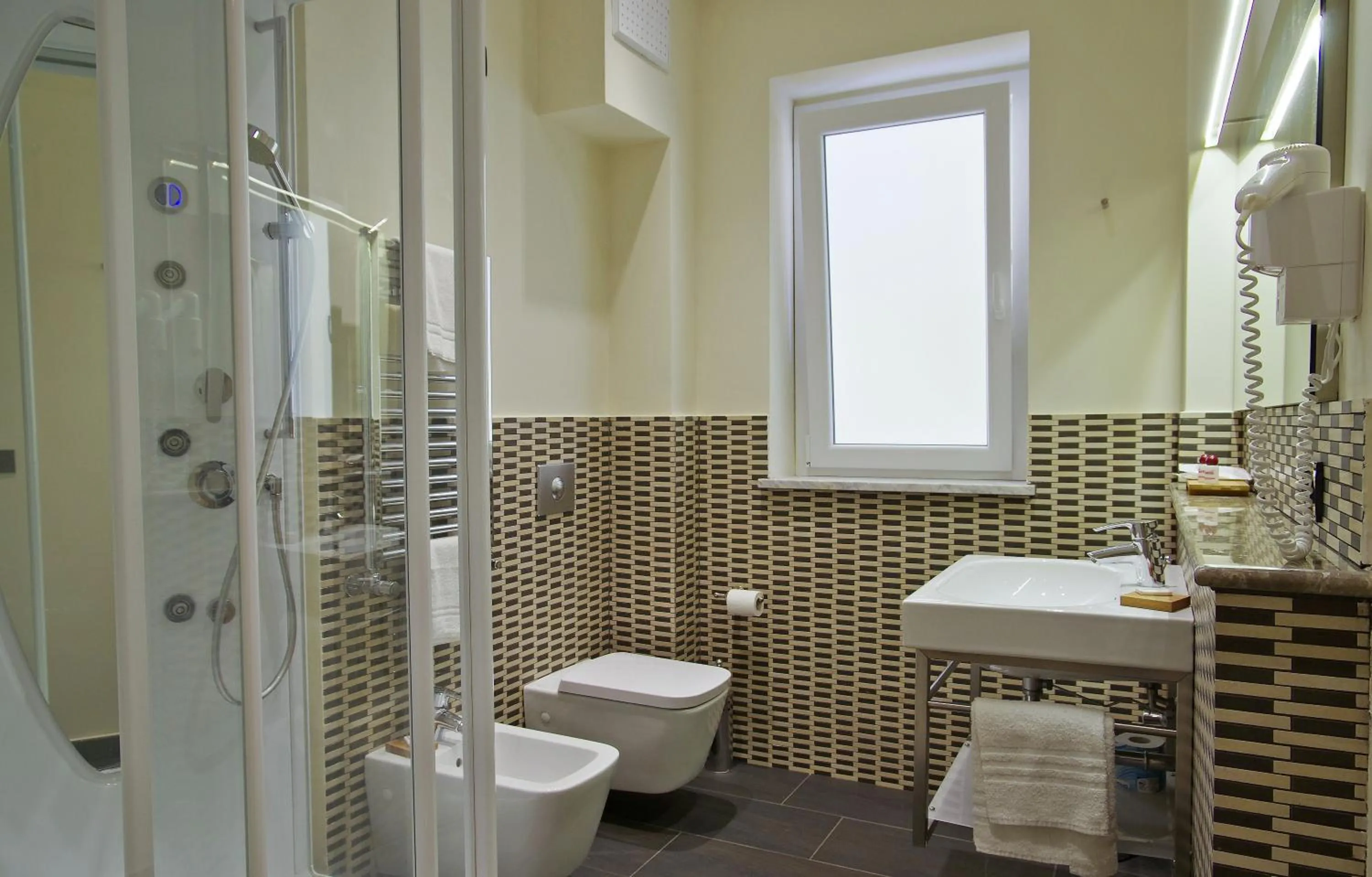 Bathroom in BB 10 Serpotta - Palazzo Riolo & Restaurant