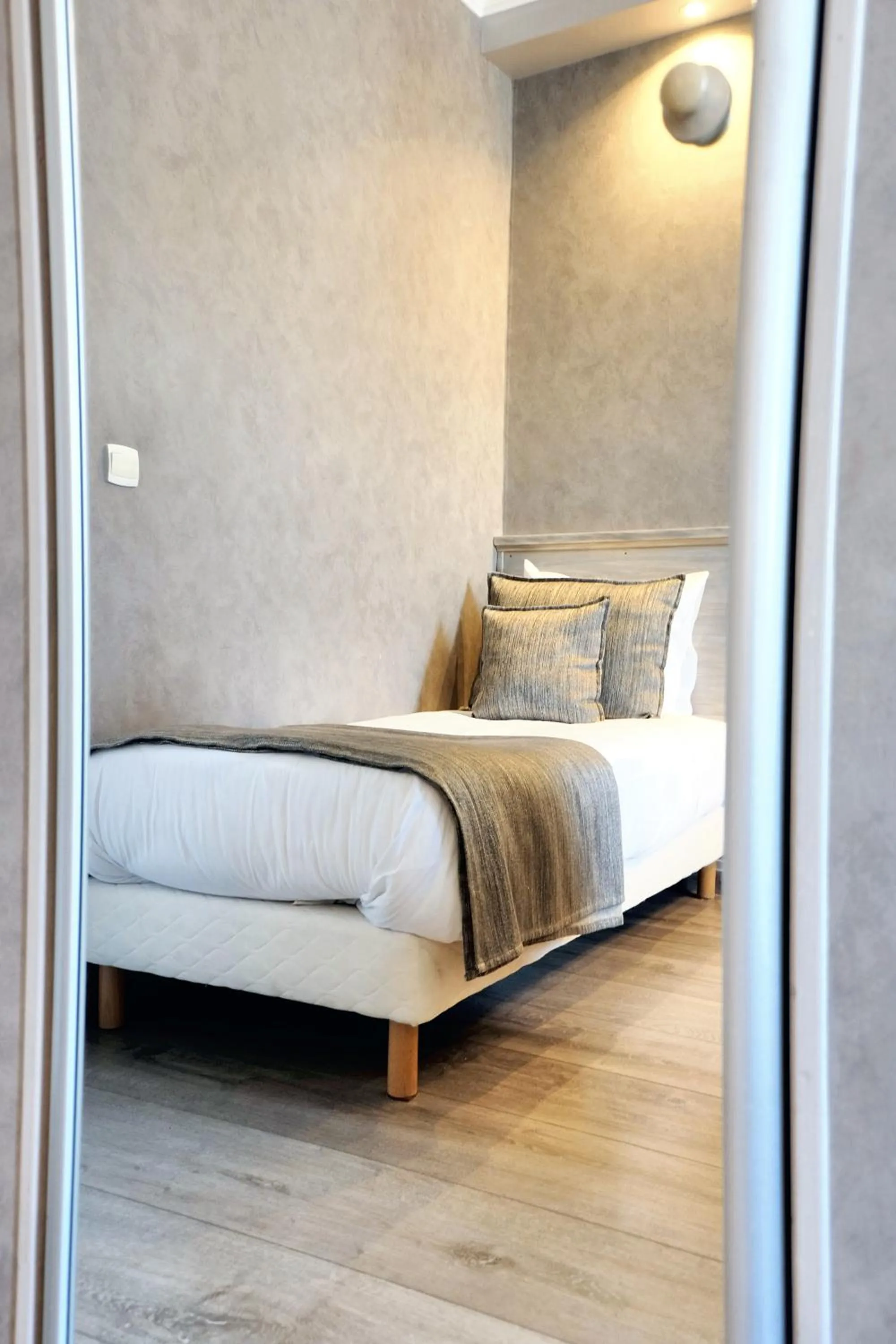 Bed in Hôtel du Château