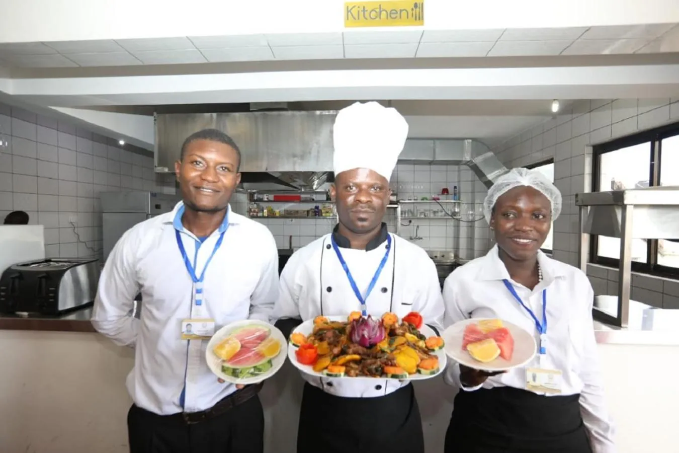 Staff in Sheratton Regency Hotel