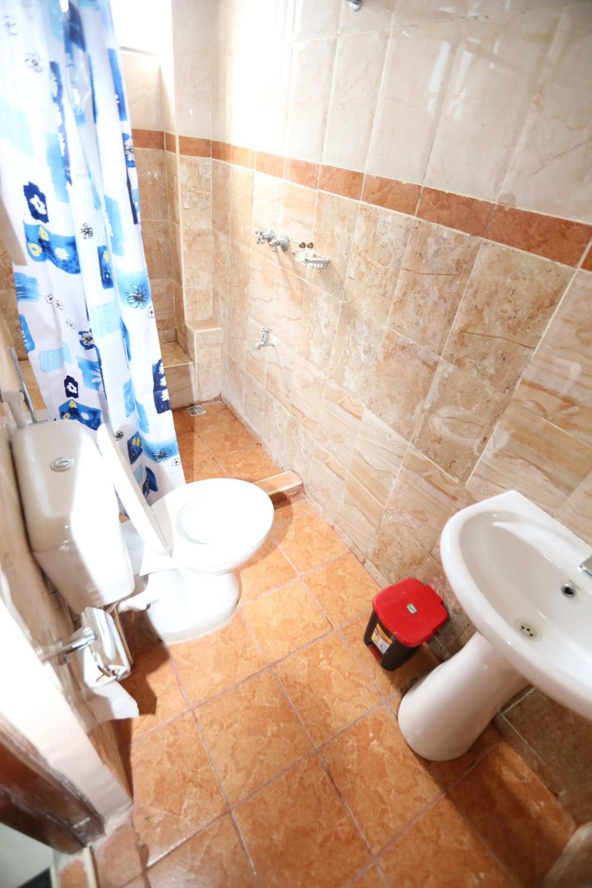 Shower in Sheratton Regency Hotel