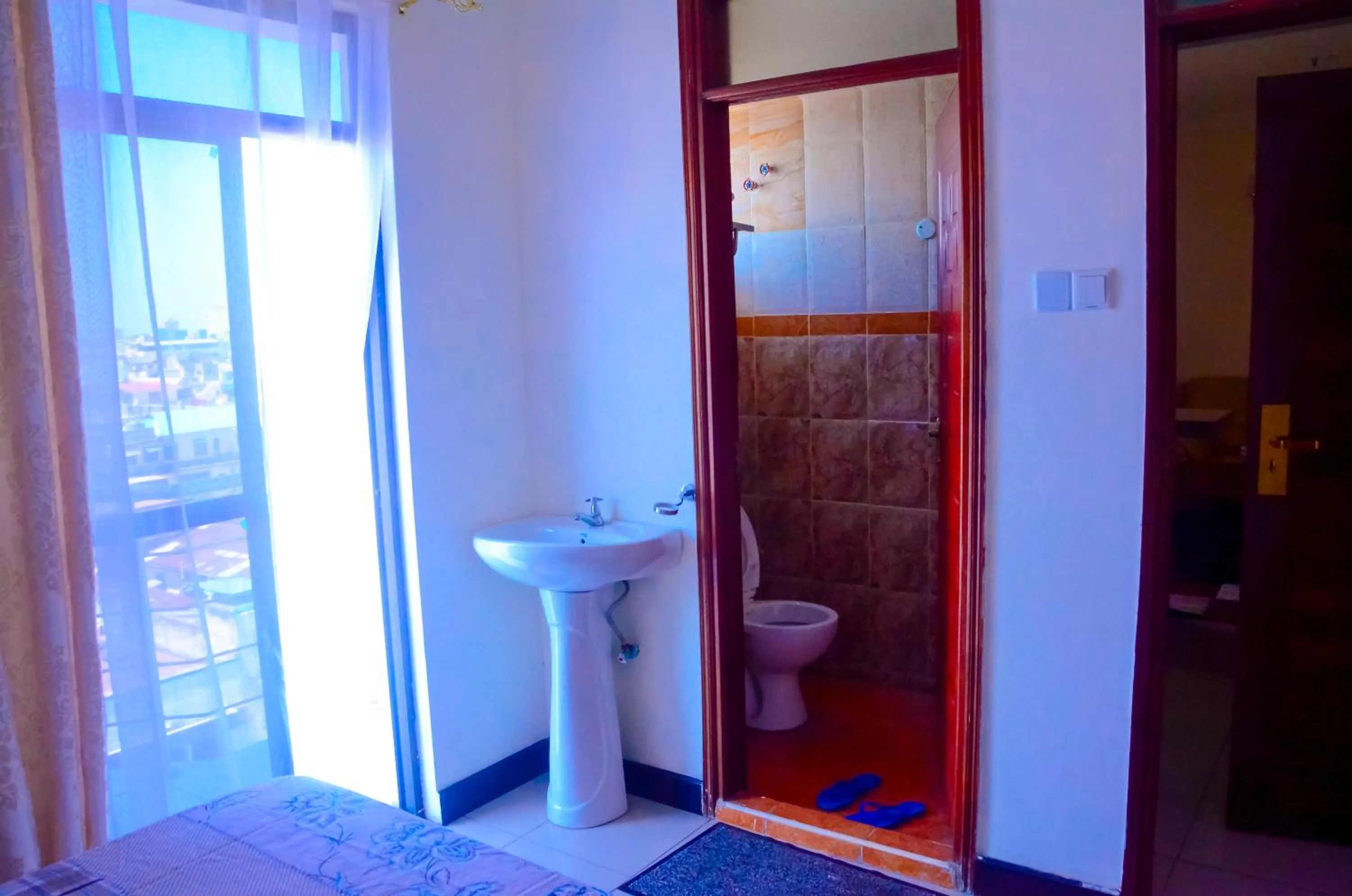 Shower in Sheratton Regency Hotel