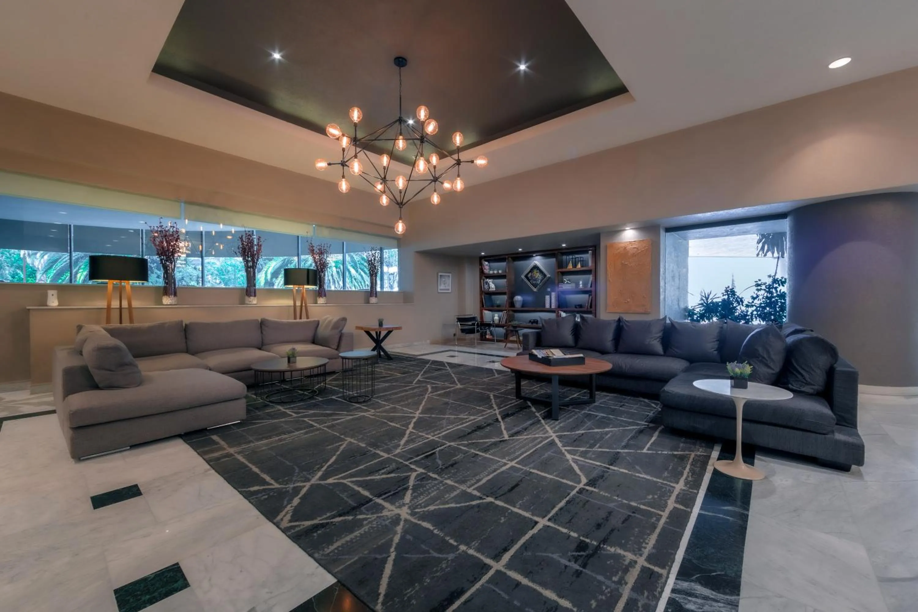 Lobby or reception in La Joya Pachuca