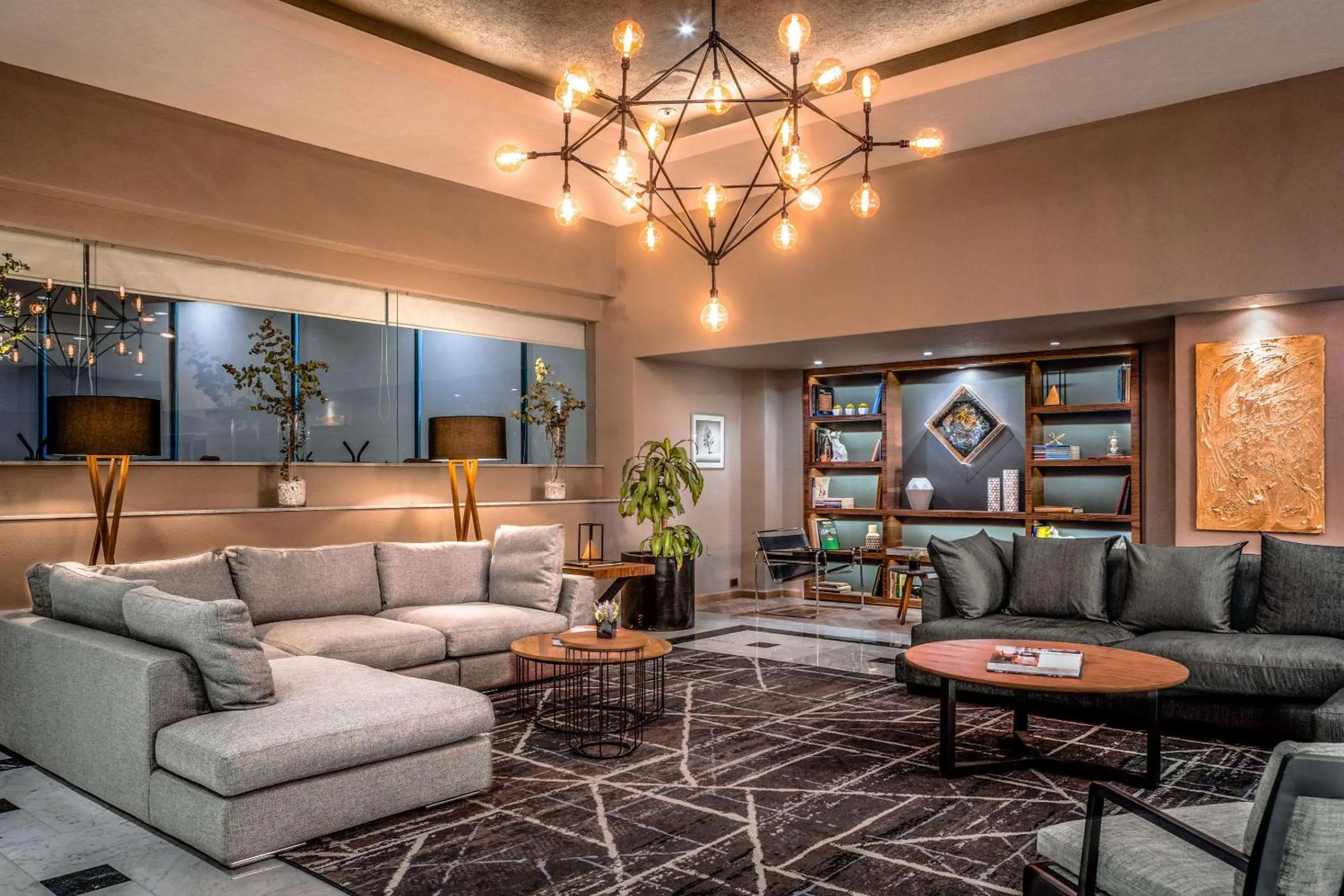 Lobby or reception in La Joya Pachuca