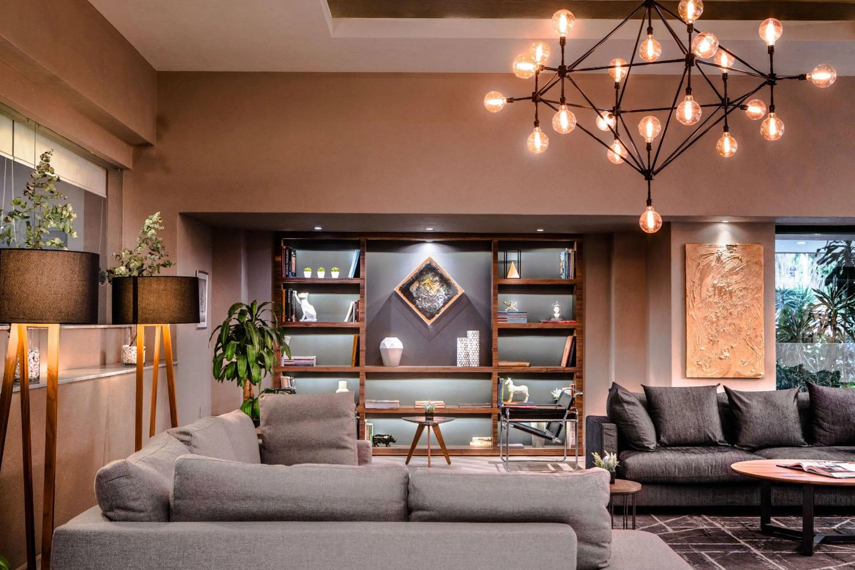 Lobby or reception in La Joya Pachuca