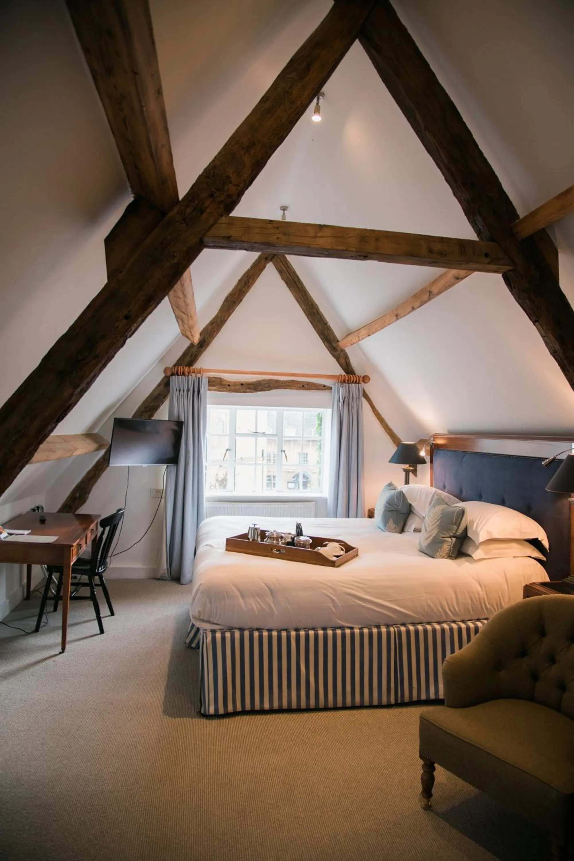 Bedroom, Bed in Cotswold House Hotel and Spa - "A Bespoke Hotel"