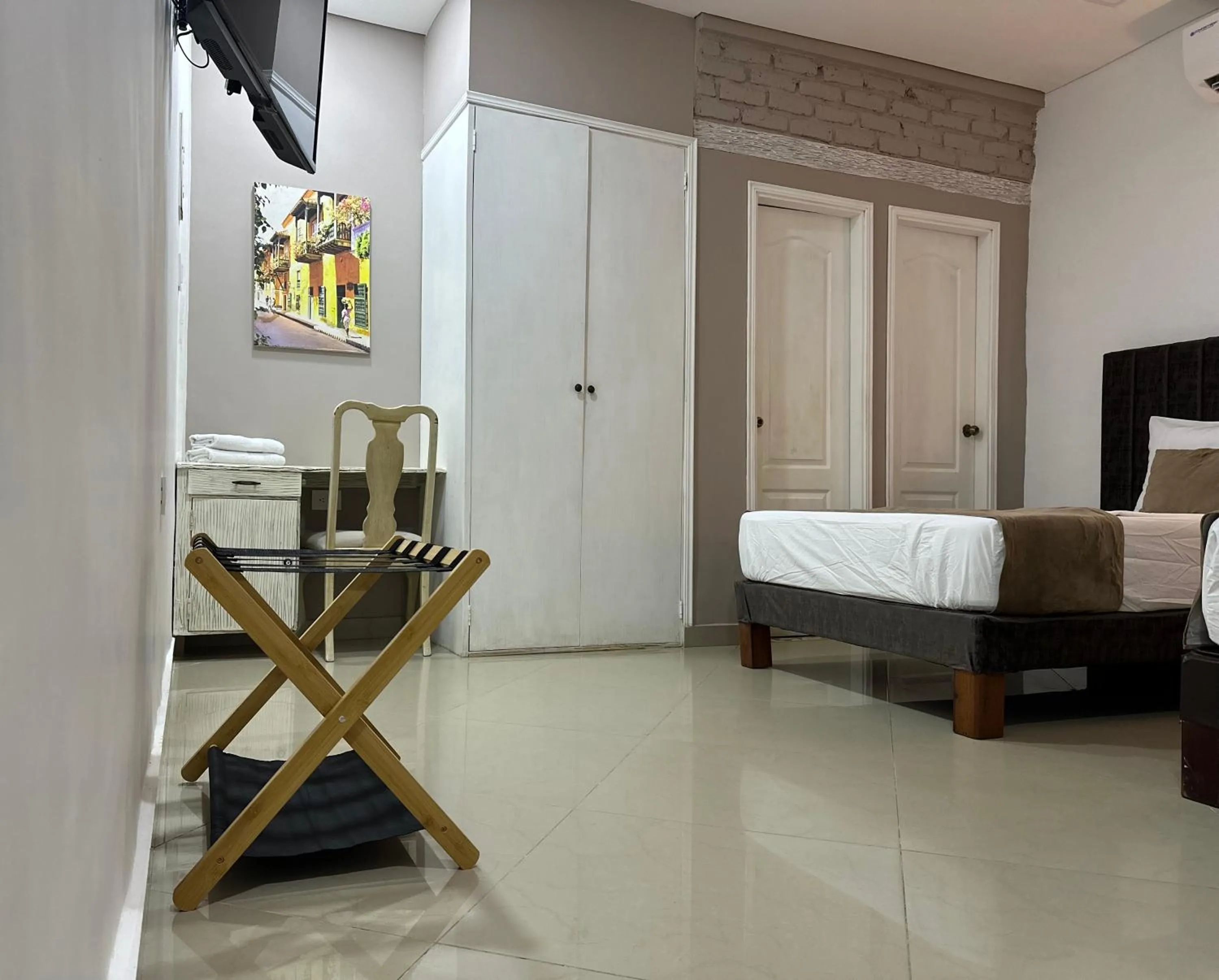 Bedroom, Bed in Hotel La Magdalena