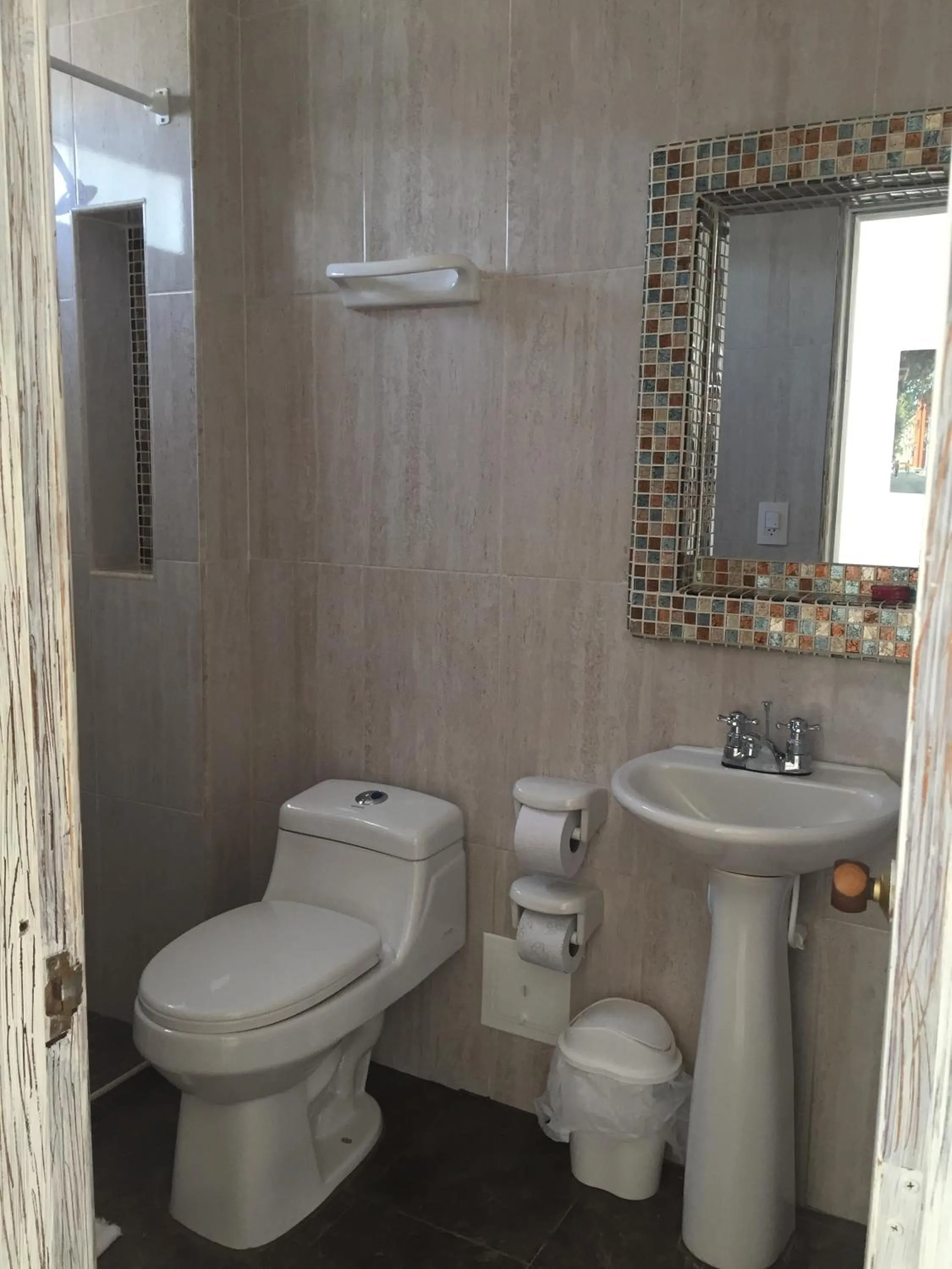 Bathroom in Hotel La Magdalena