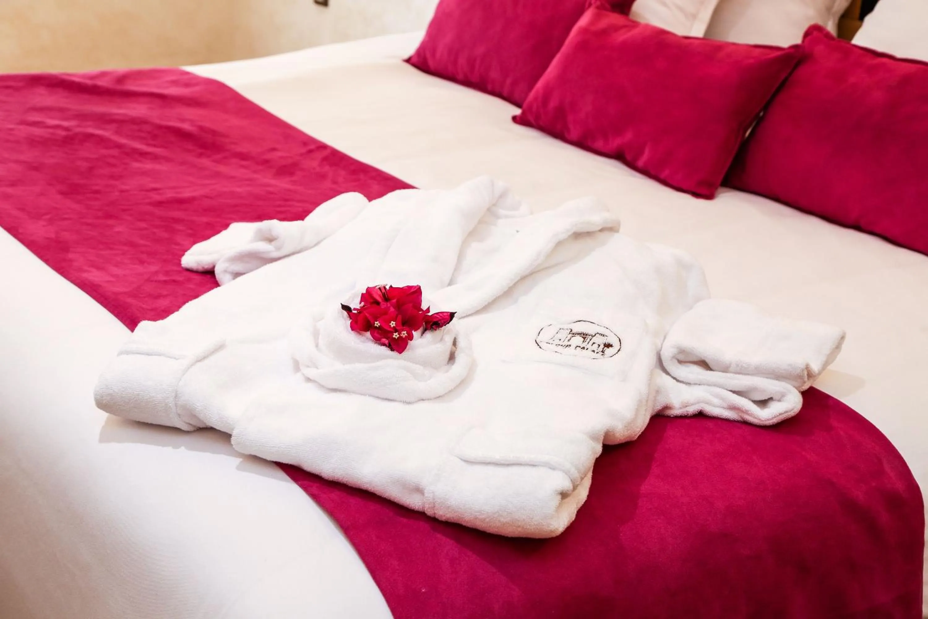 Bed in Erfoud Palace