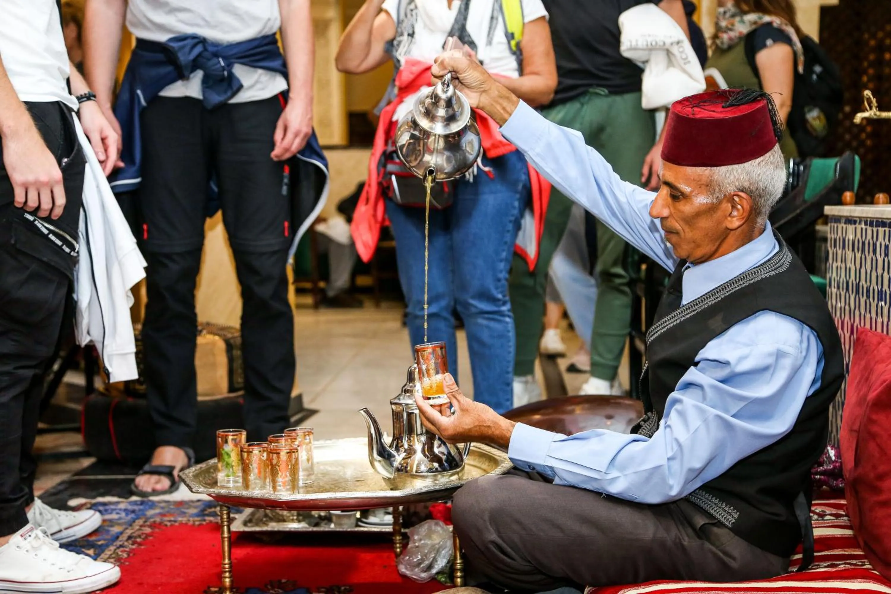 Lobby or reception in Erfoud Palace