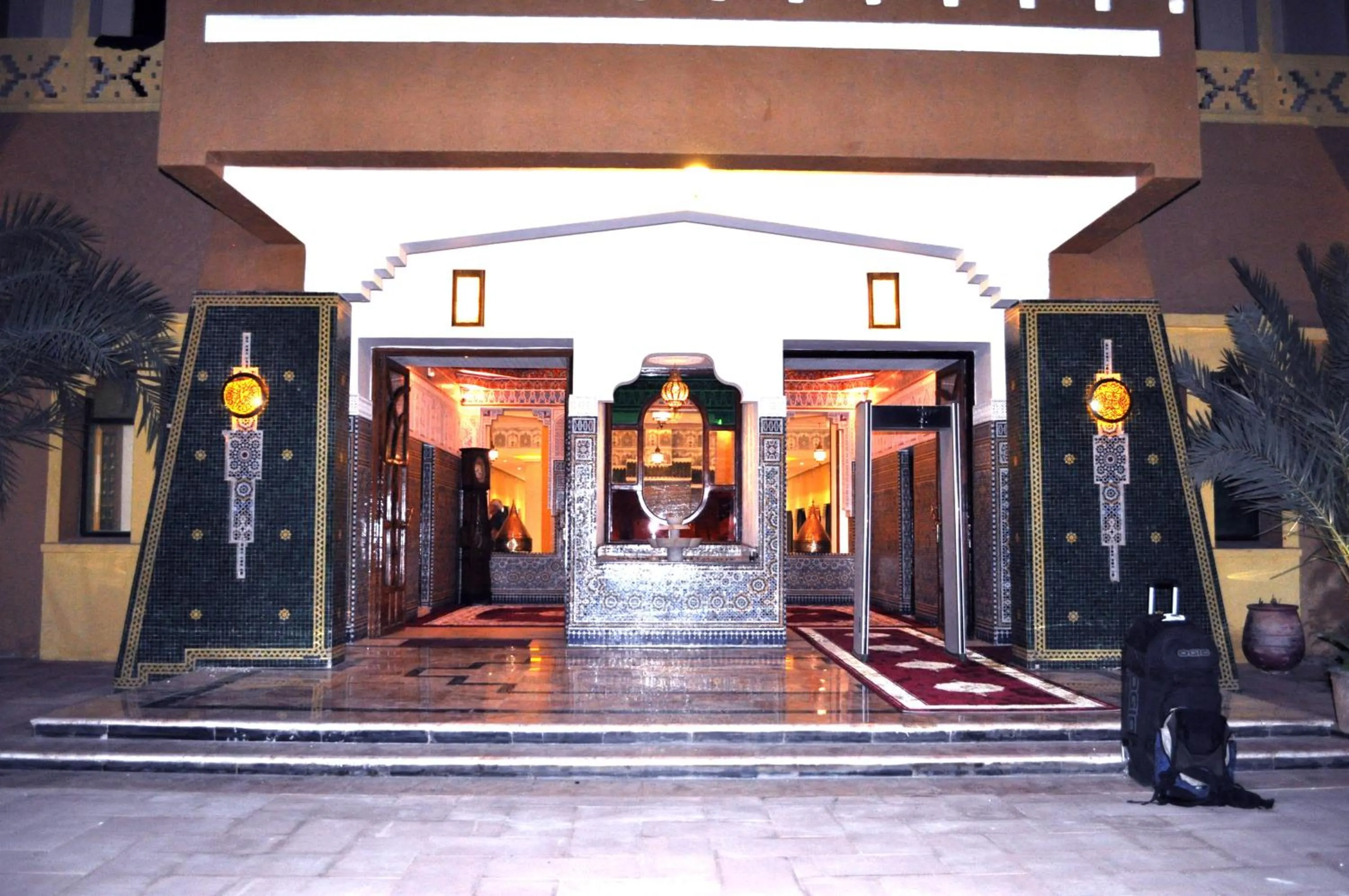 Facade/entrance in Erfoud Palace