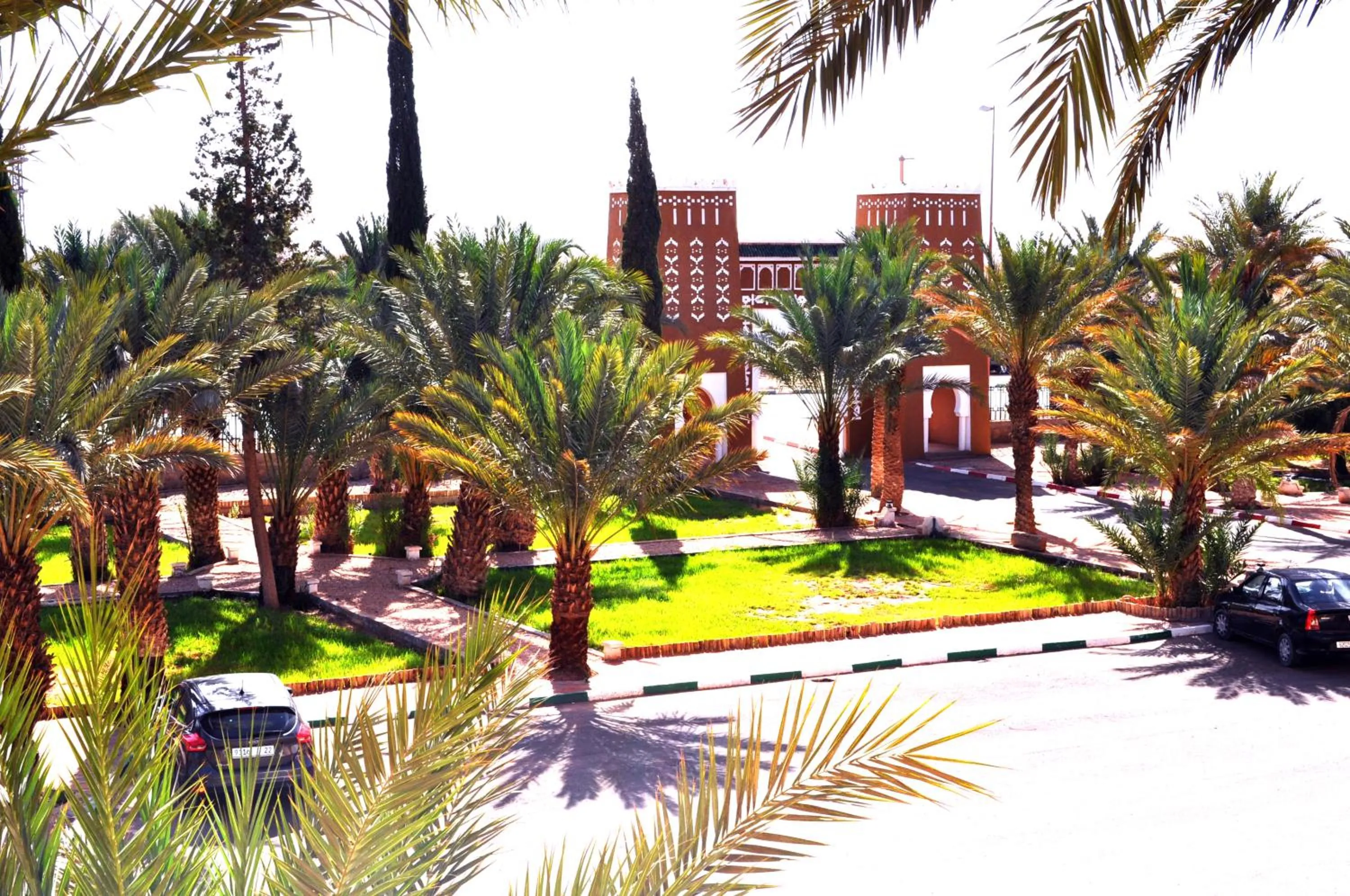 Garden in Erfoud Palace