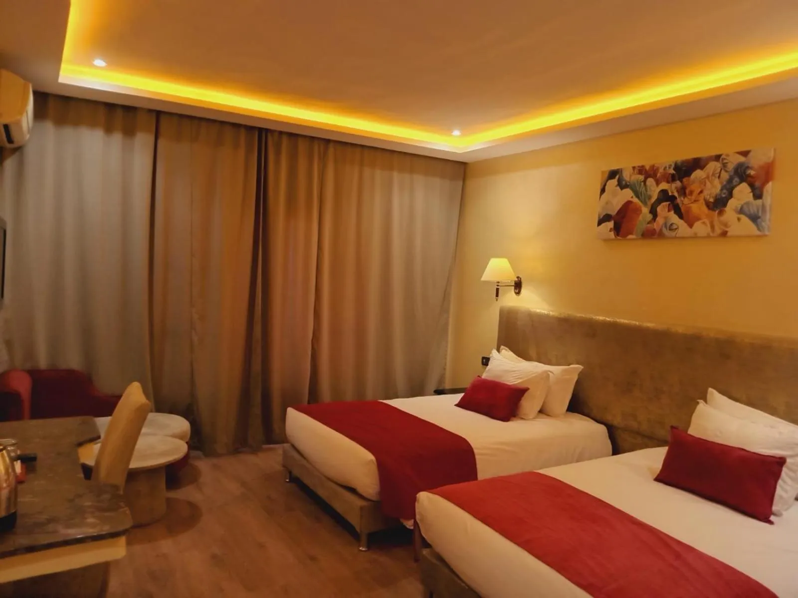 Bedroom, Bed in Erfoud Palace