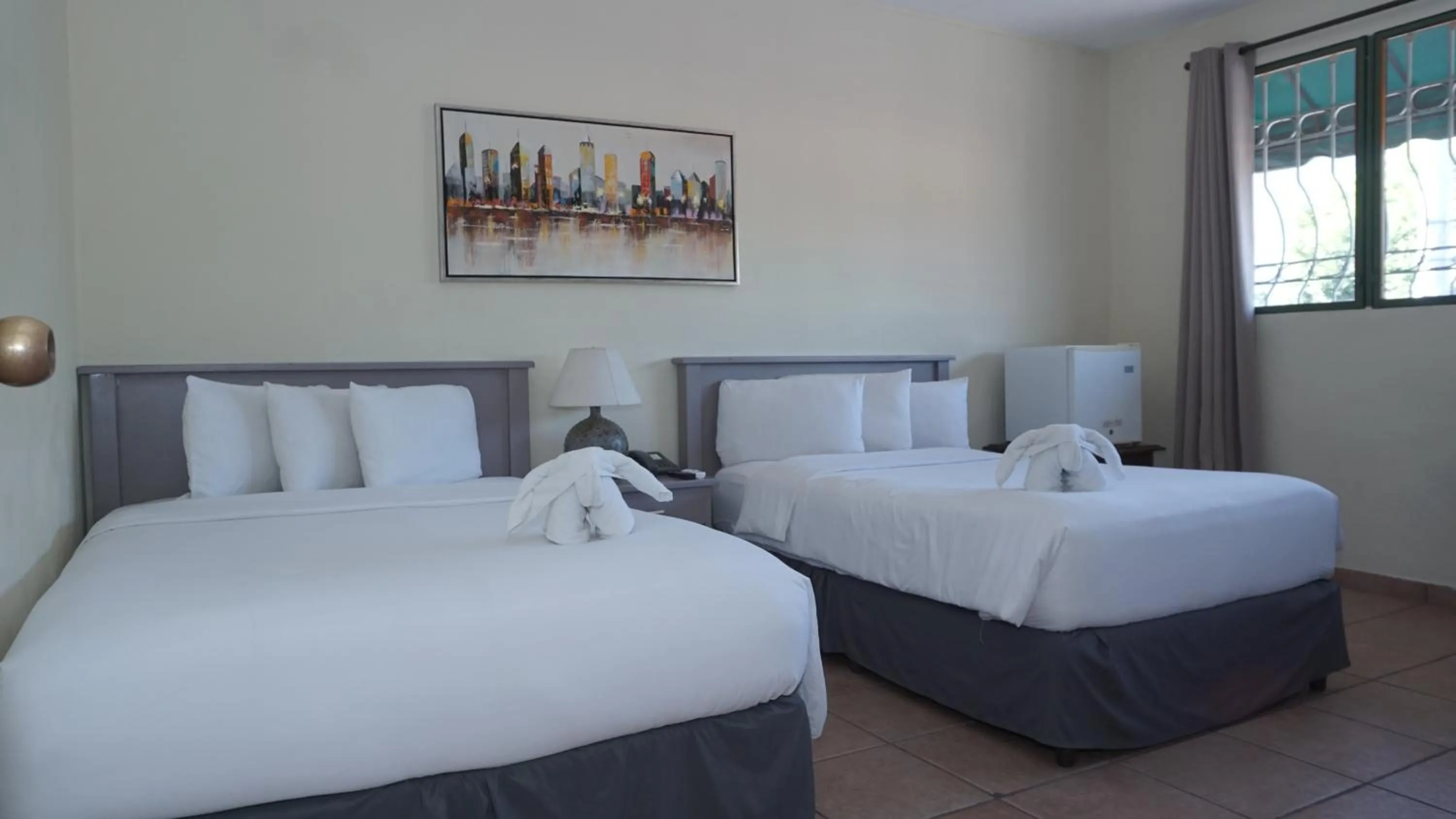 Bed in Morrison Hotel San Salvador