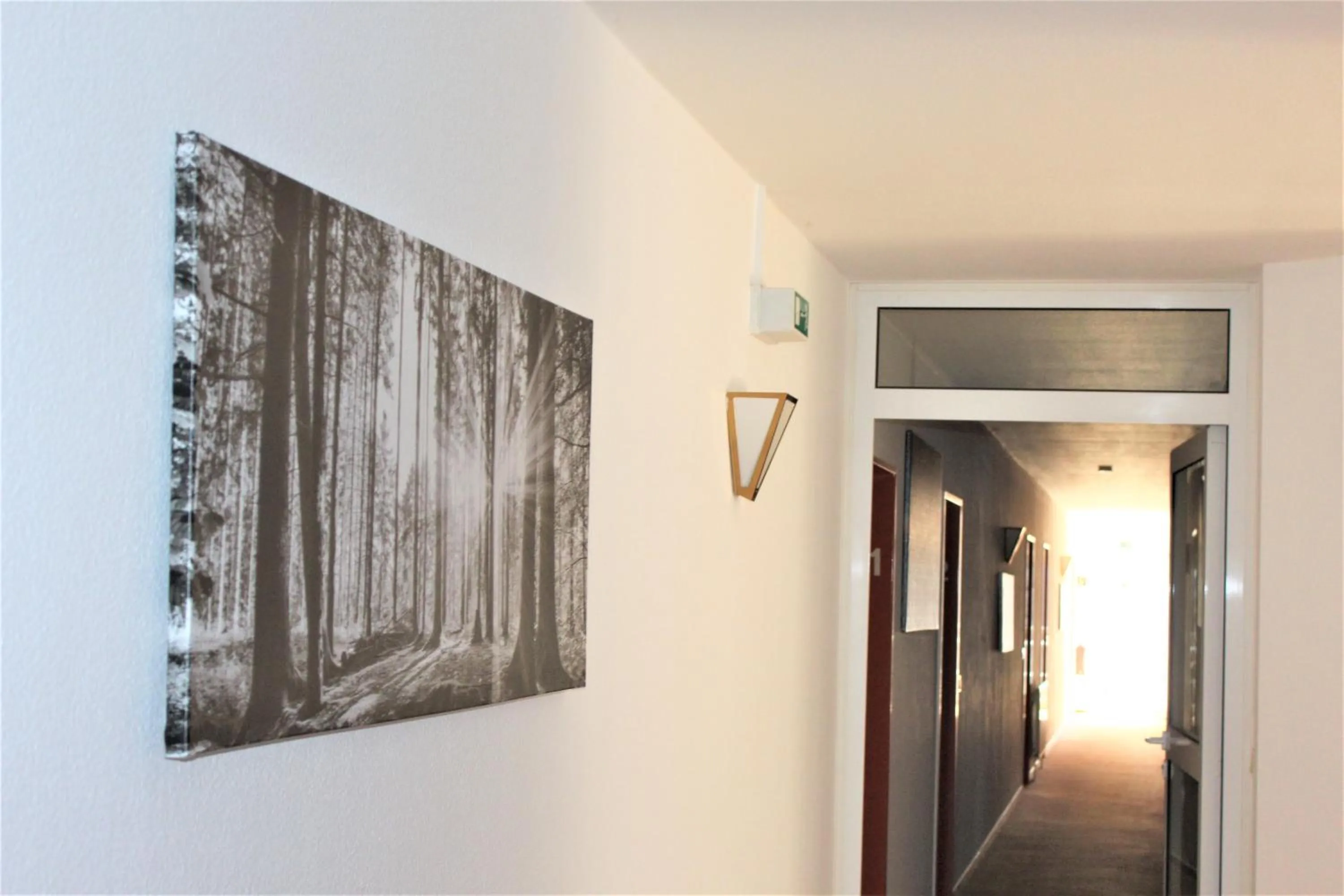 Decorative detail in Hotel Alsterquelle 24h Check-in, Free Parking and WiFi