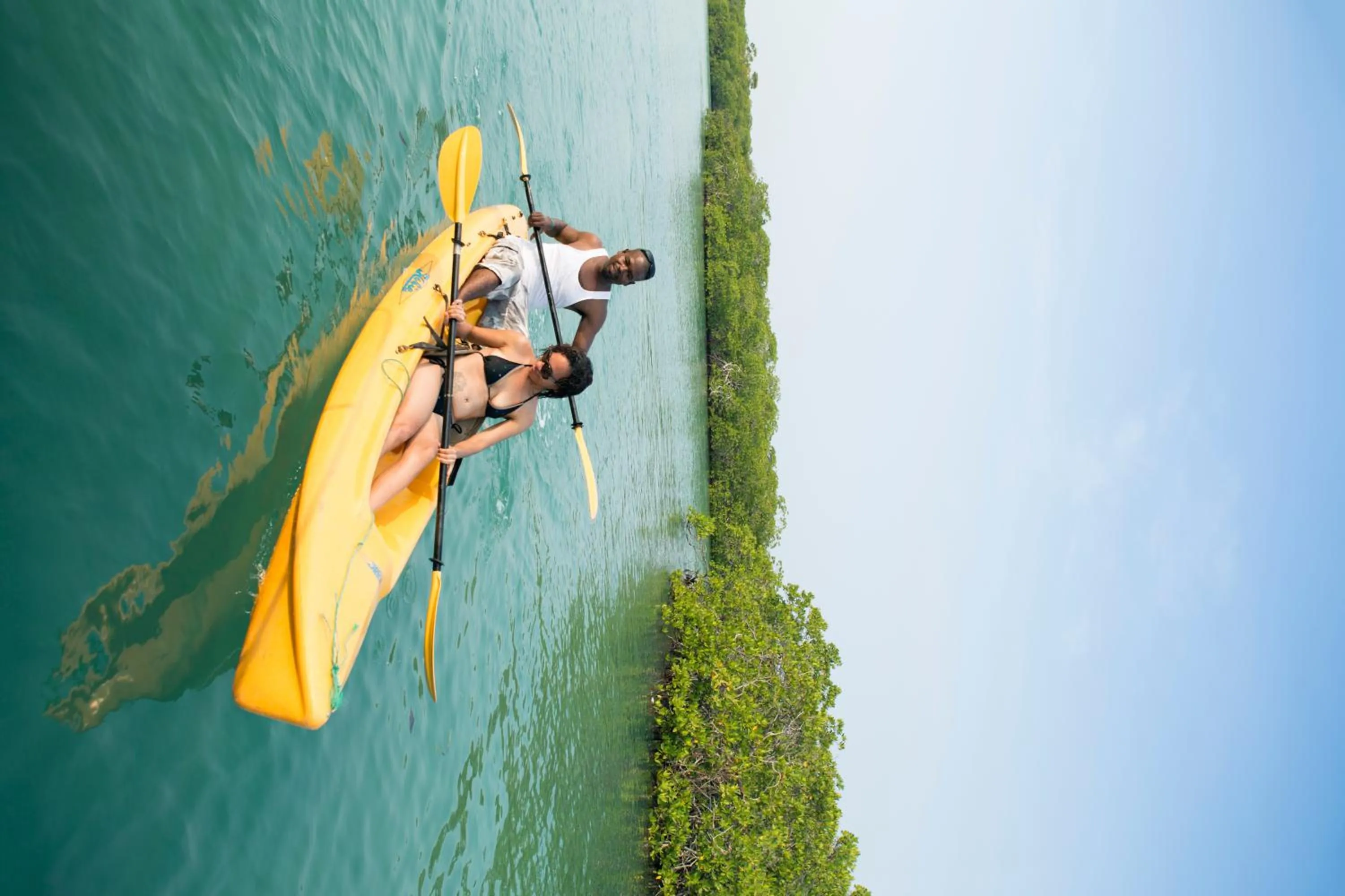 Canoeing in Black Orchid Resort