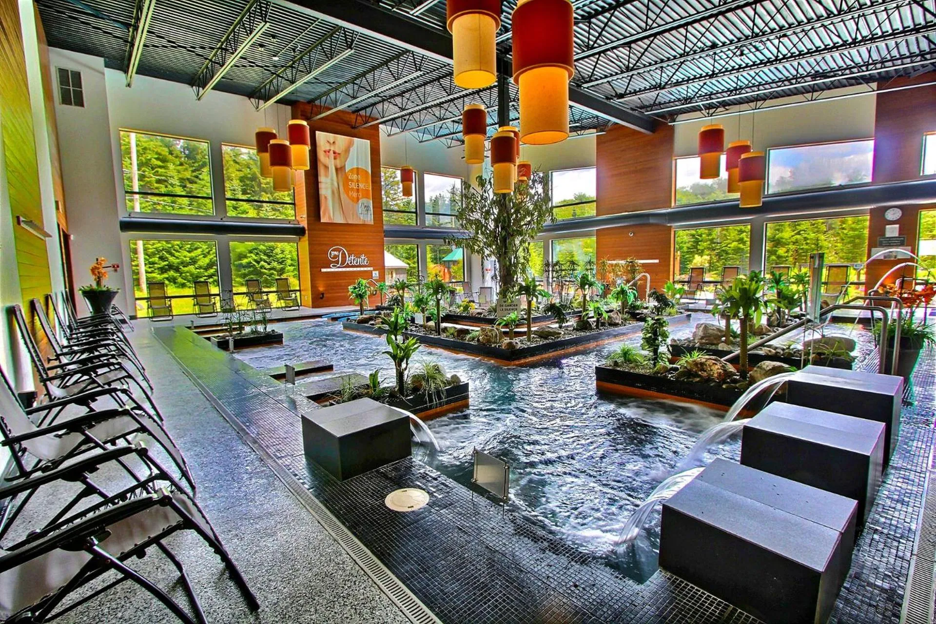 Spa and wellness centre/facilities in La cache à Maxime