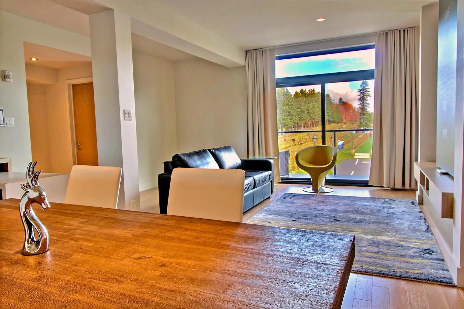 Living room in La cache à Maxime