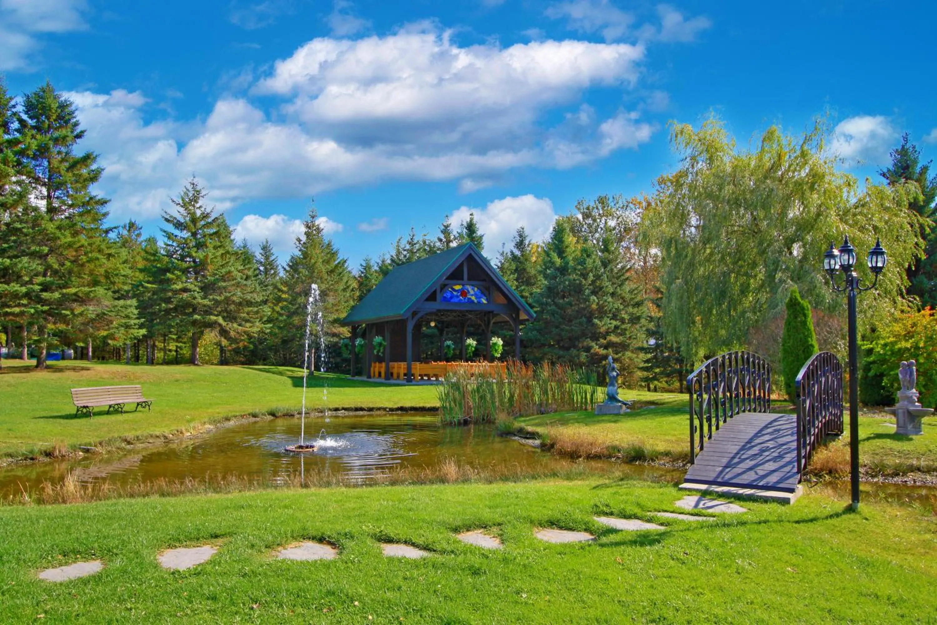 Garden in La cache à Maxime