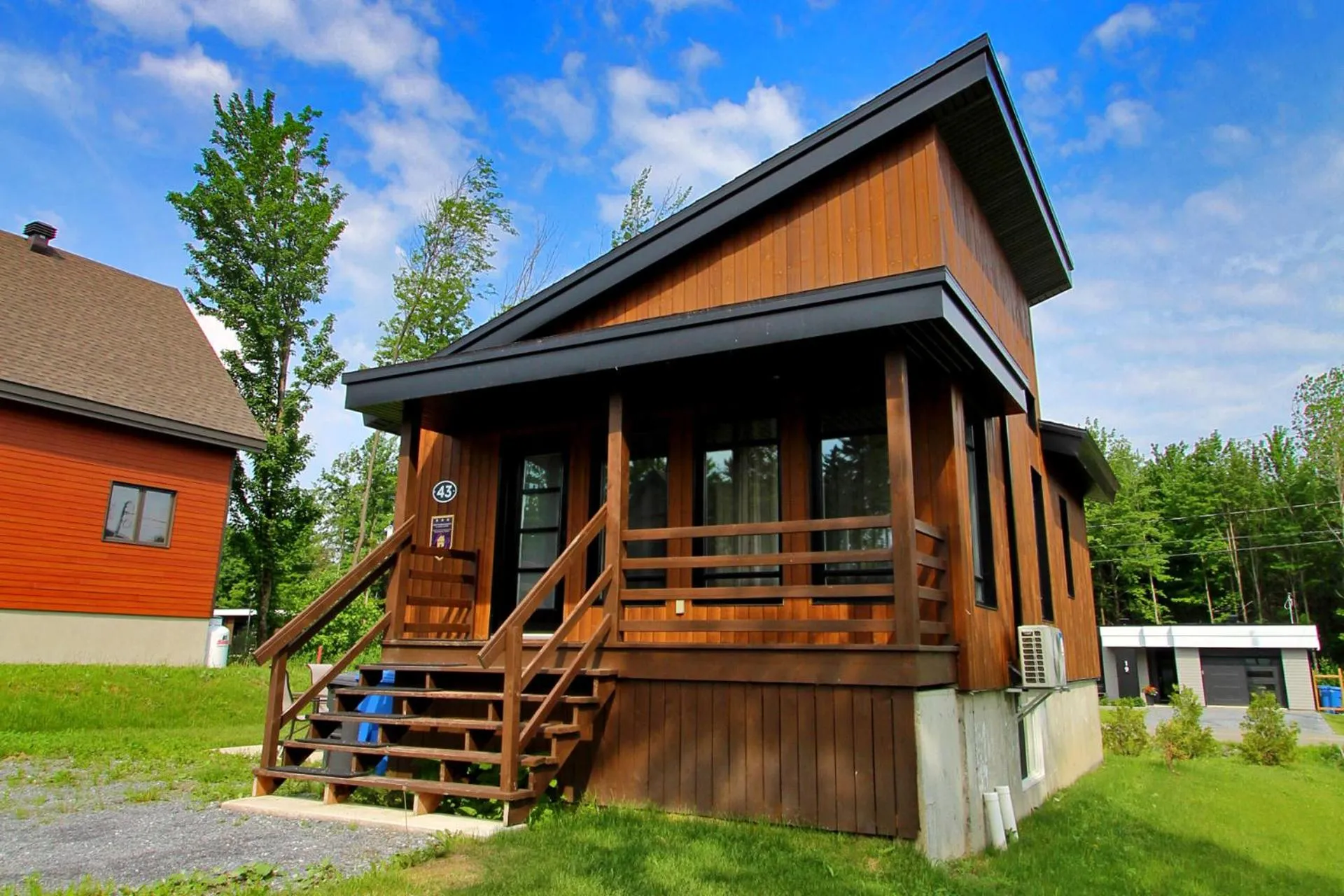 View (from property/room) in La cache à Maxime