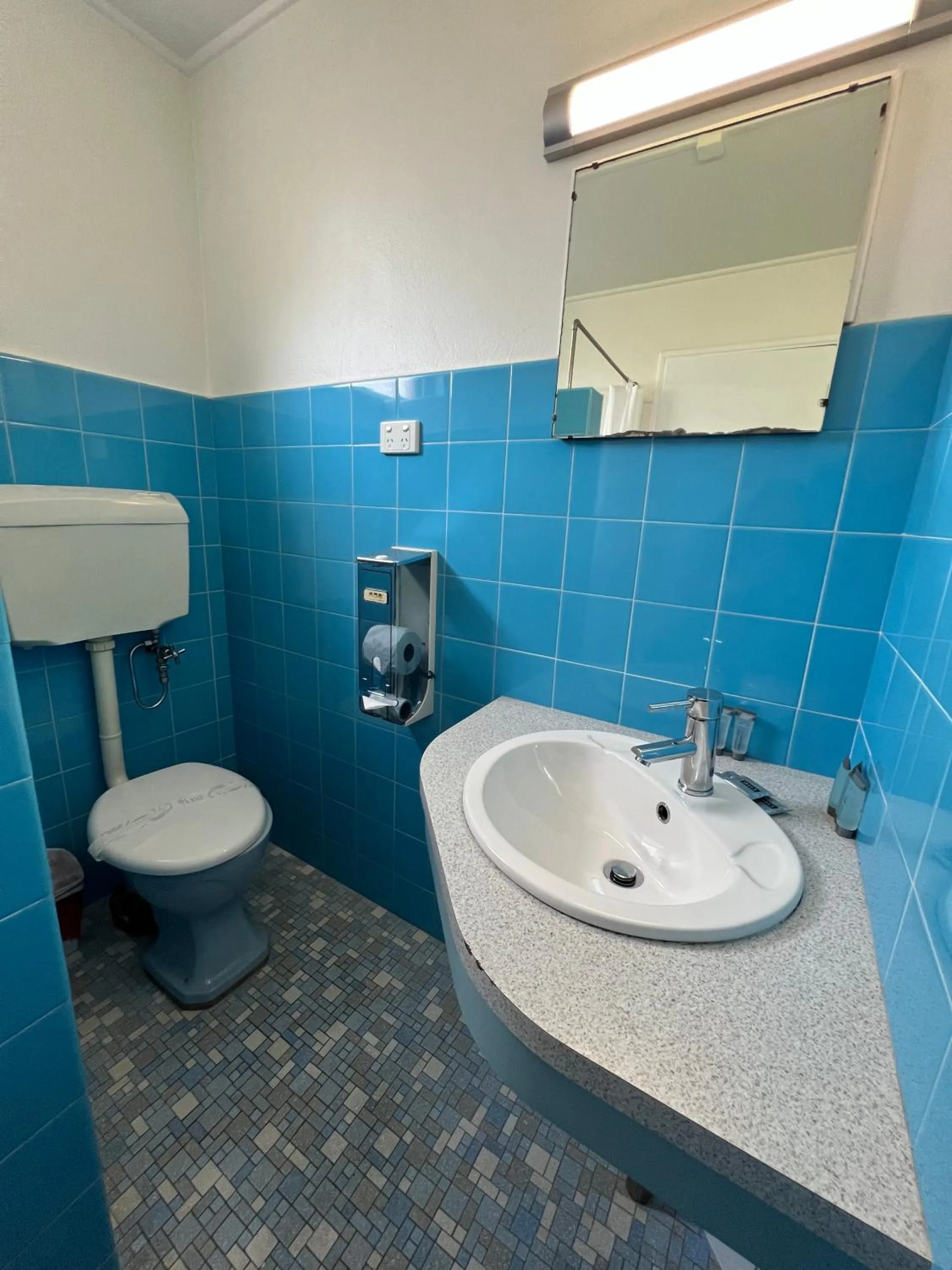 Toilet in Hi-Way Motel Grafton - Contactless