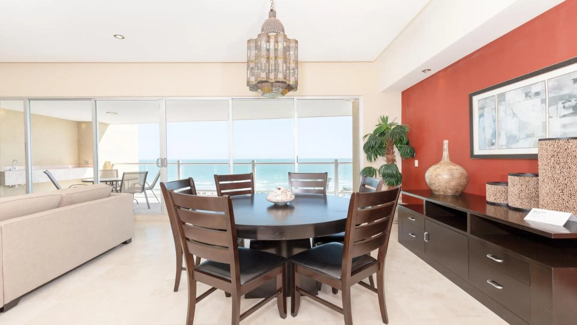 Dining area in Encanto Living Two Bedroom Unit by Kivoya