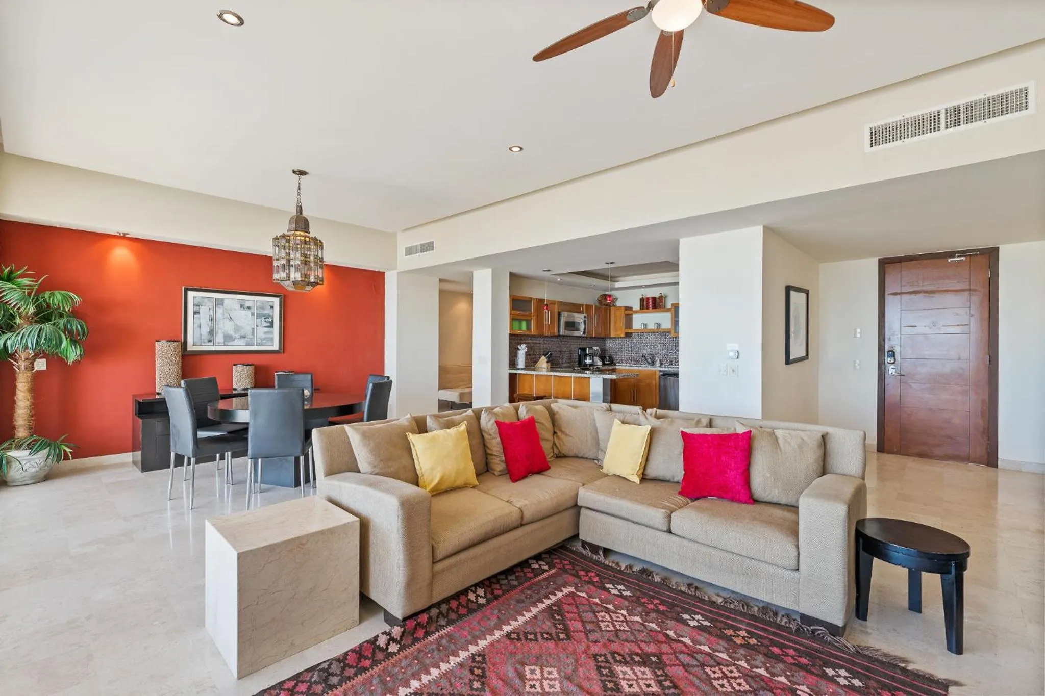 Living room in Encanto Living Two Bedroom Unit by Kivoya