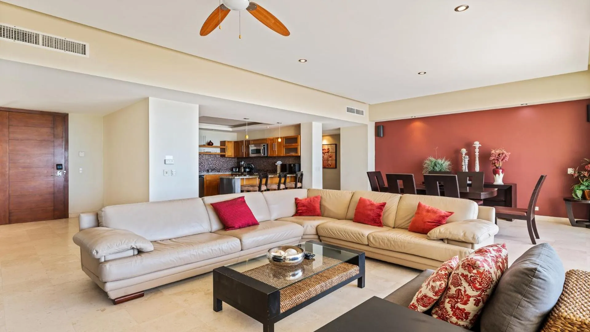 Living room in Encanto Living Two Bedroom Unit by Kivoya