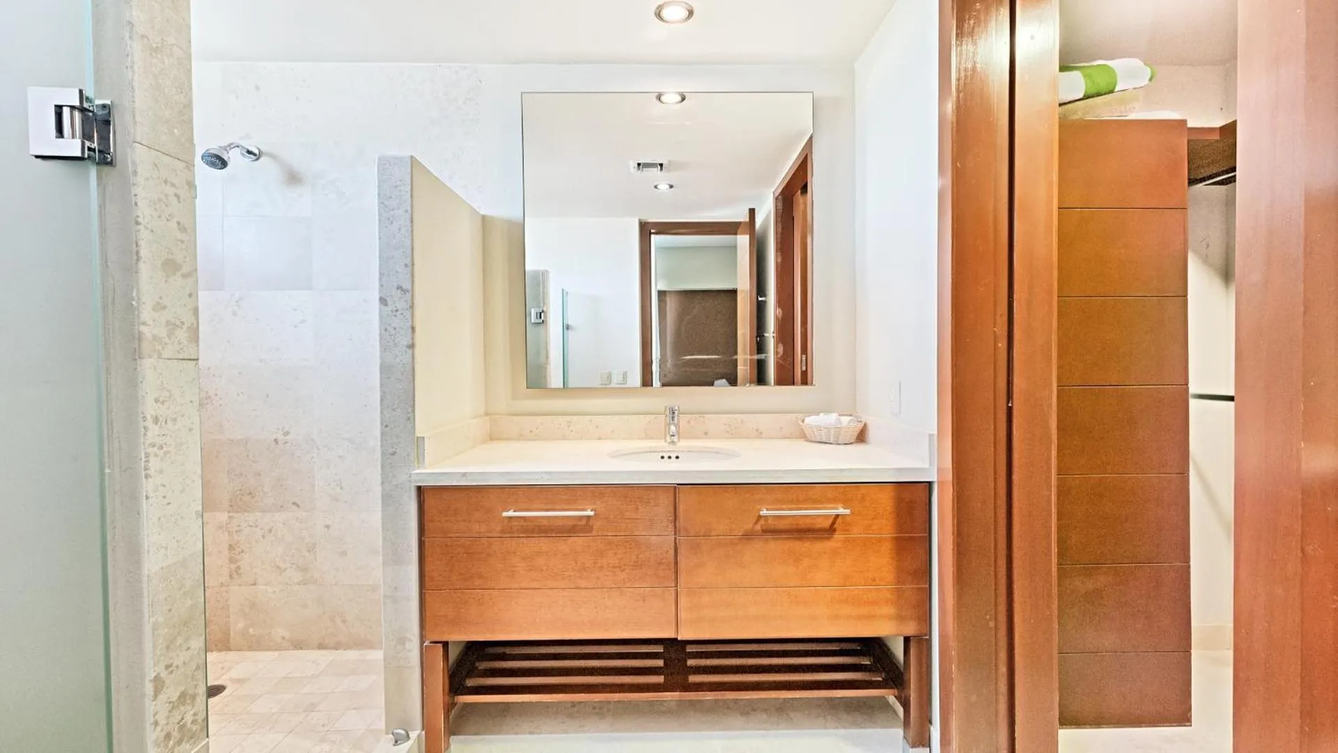 Shower in Encanto Living Two Bedroom Unit by Kivoya