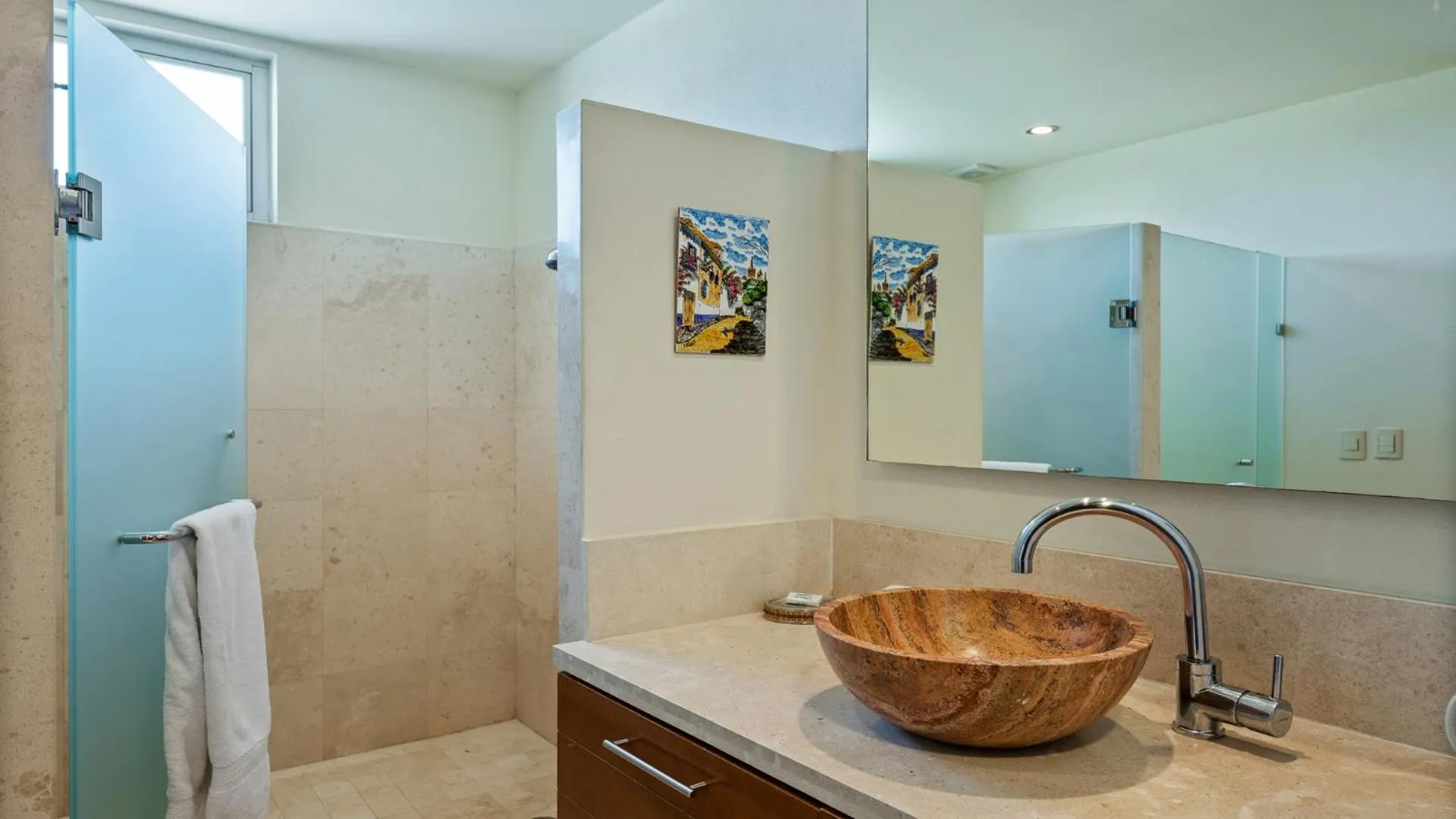 Bathroom in Encanto Living Two Bedroom Unit by Kivoya