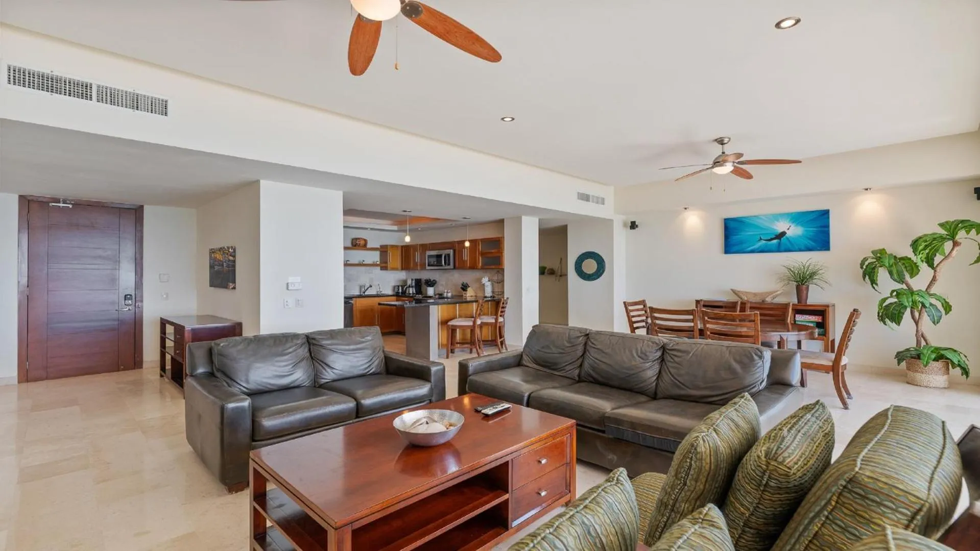 Living room in Encanto Living Two Bedroom Unit by Kivoya