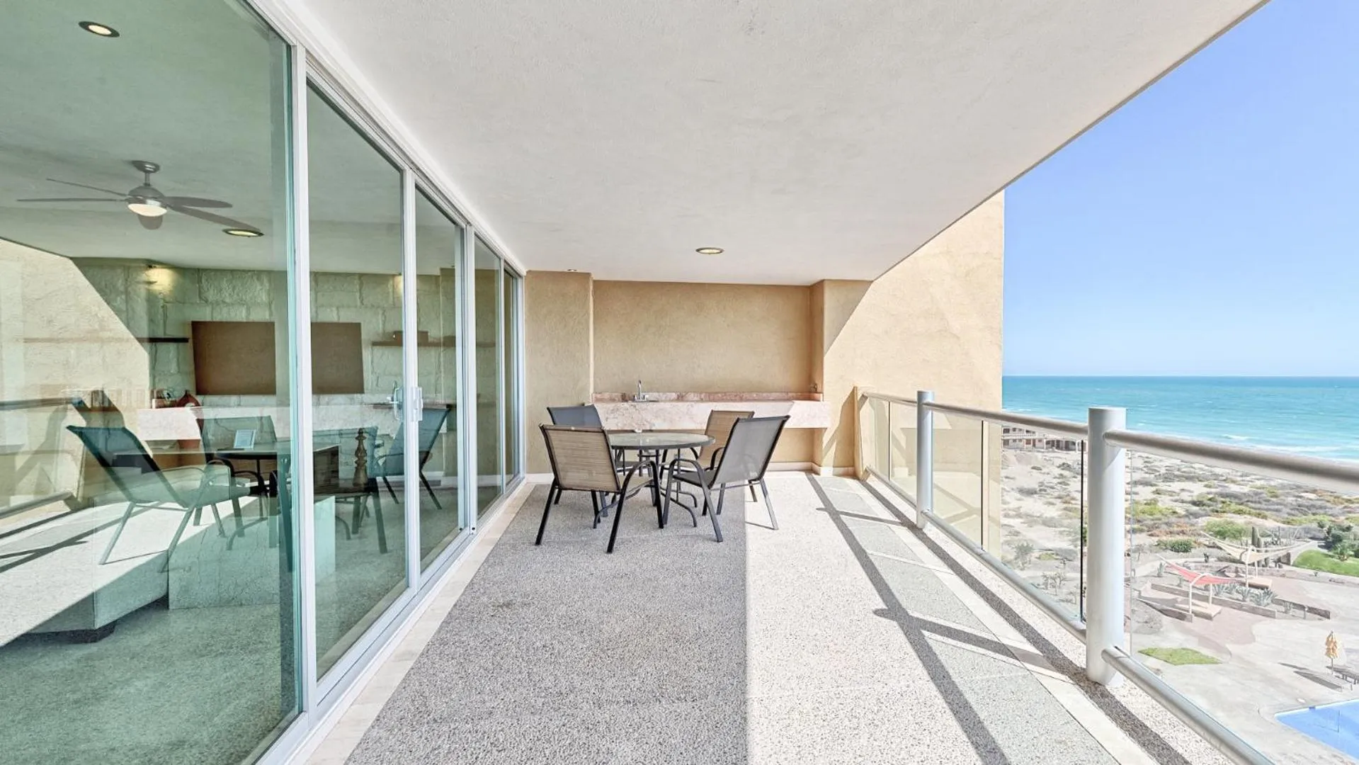 Balcony/Terrace in Encanto Living Two Bedroom Unit by Kivoya