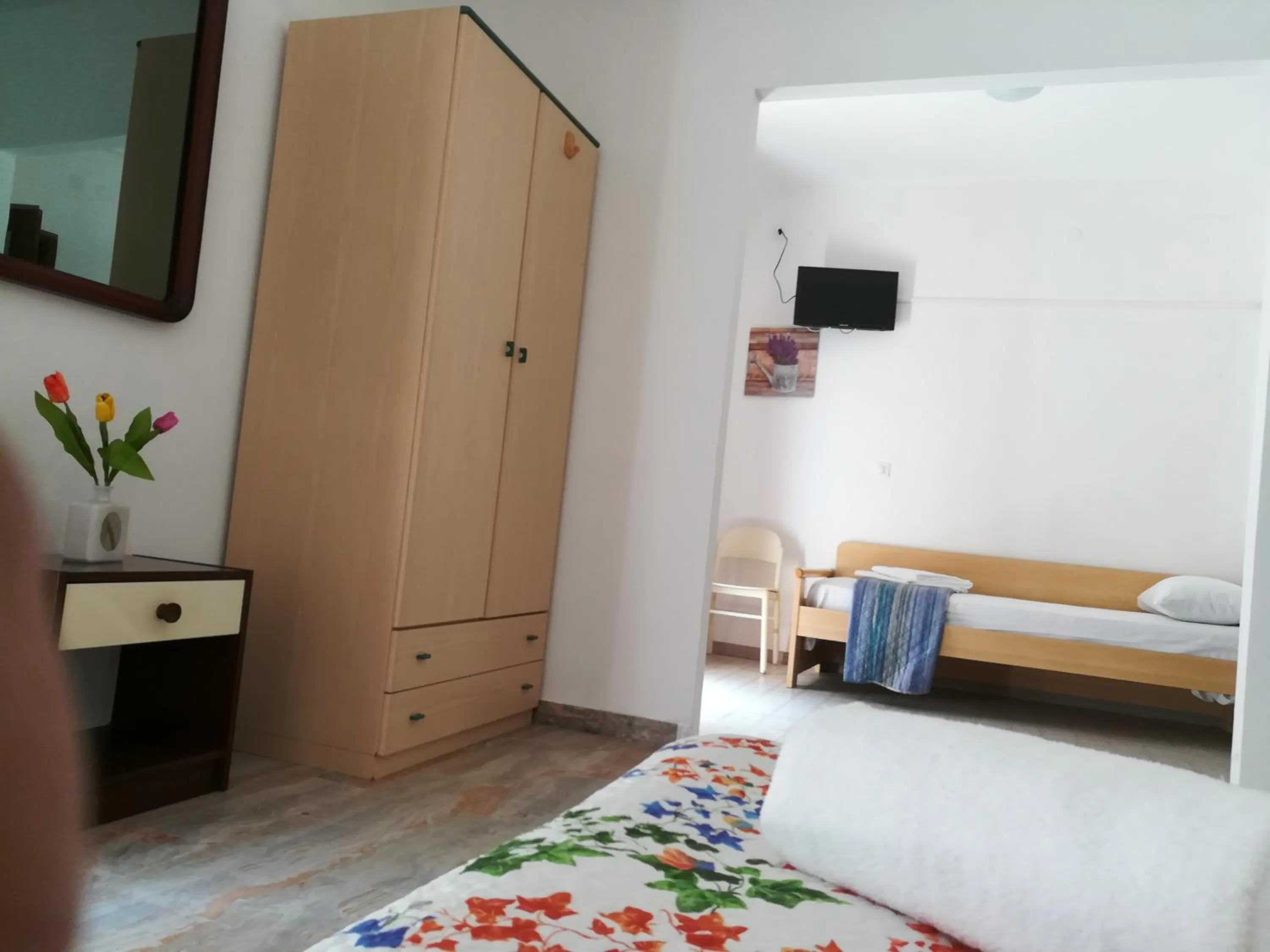 Bed in Venice Vacation House