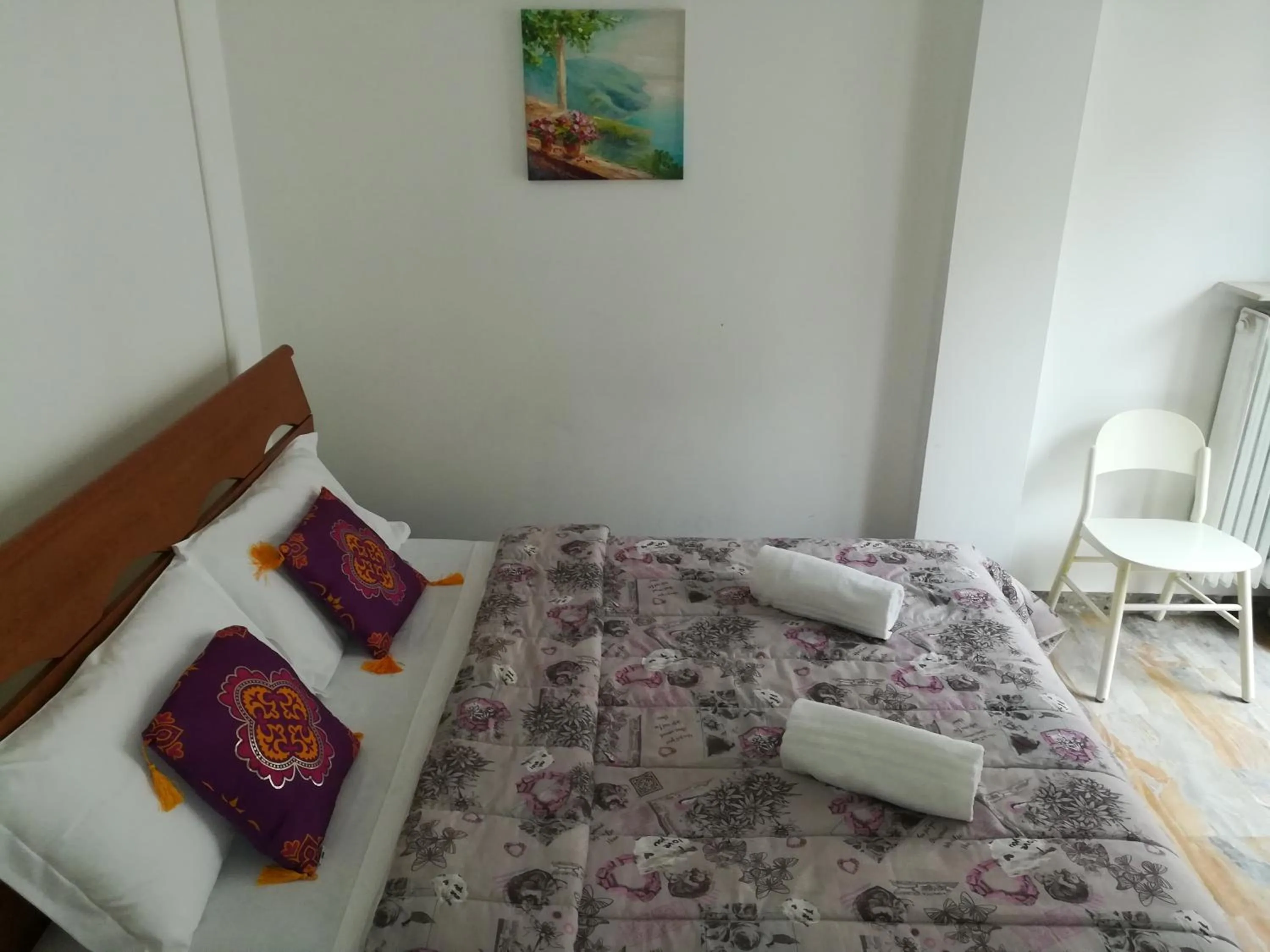 Bed in Venice Vacation House