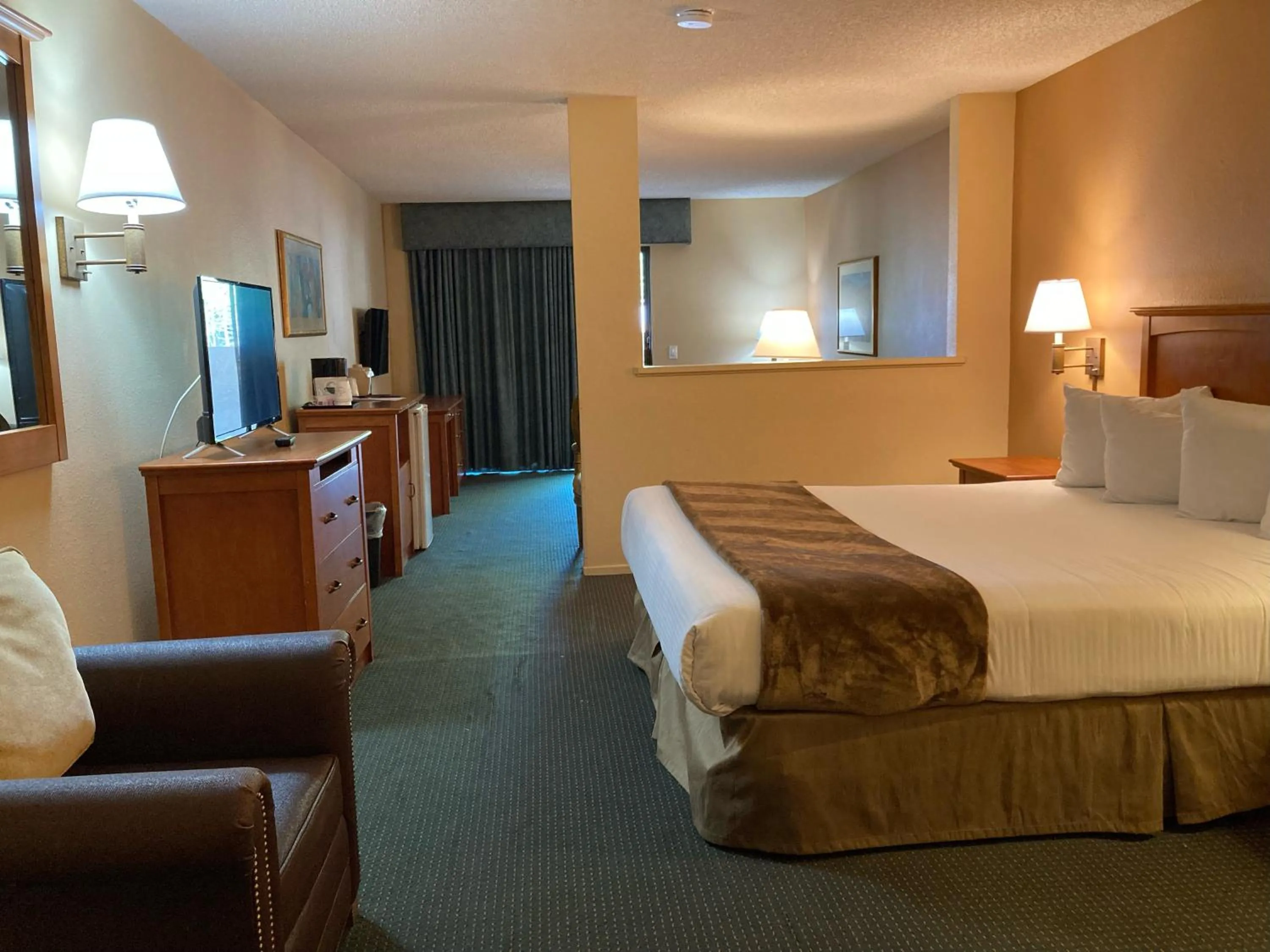 Bed in Miracle Springs Resort and Spa