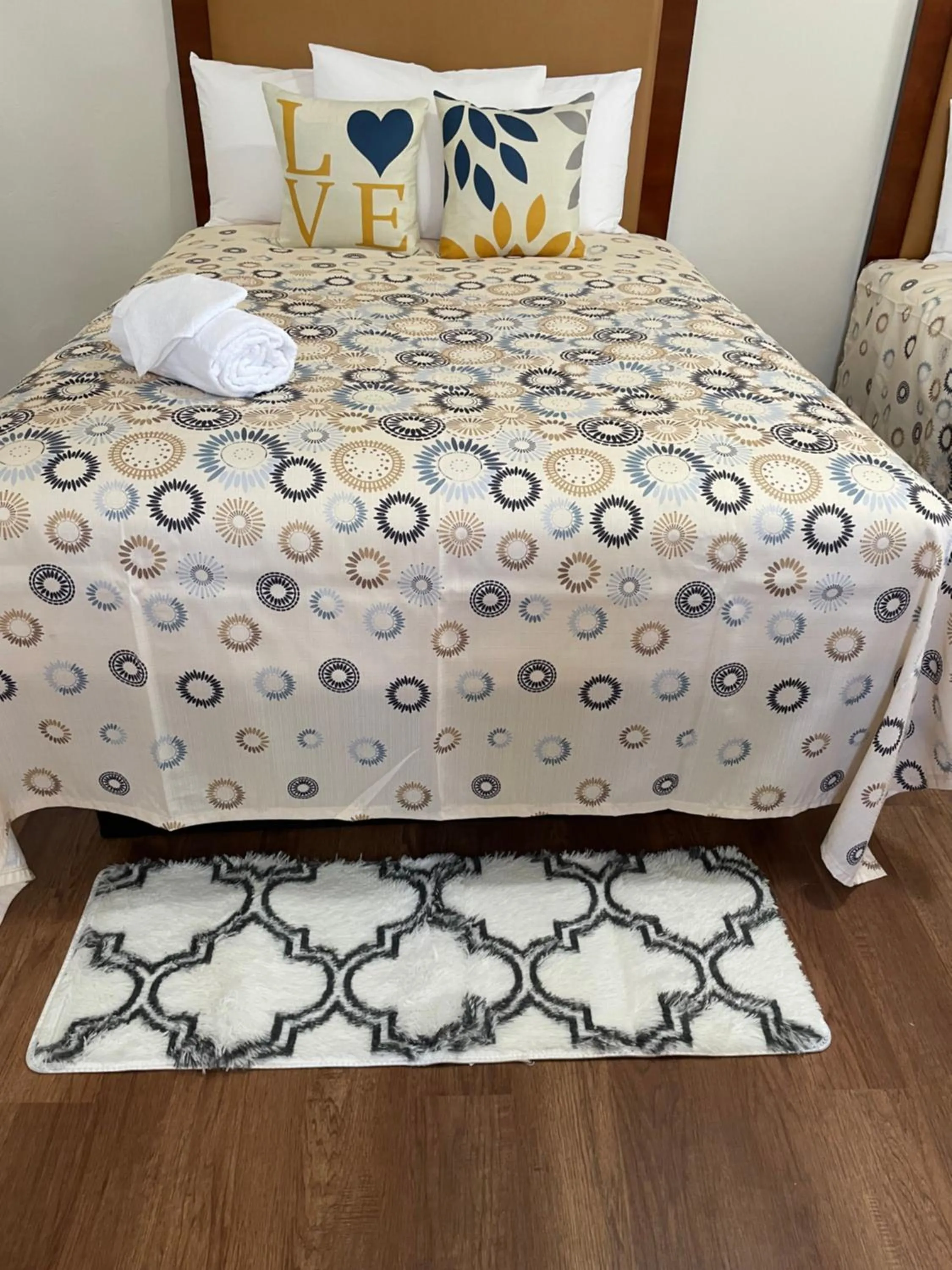 Bed in Miracle Springs Resort and Spa