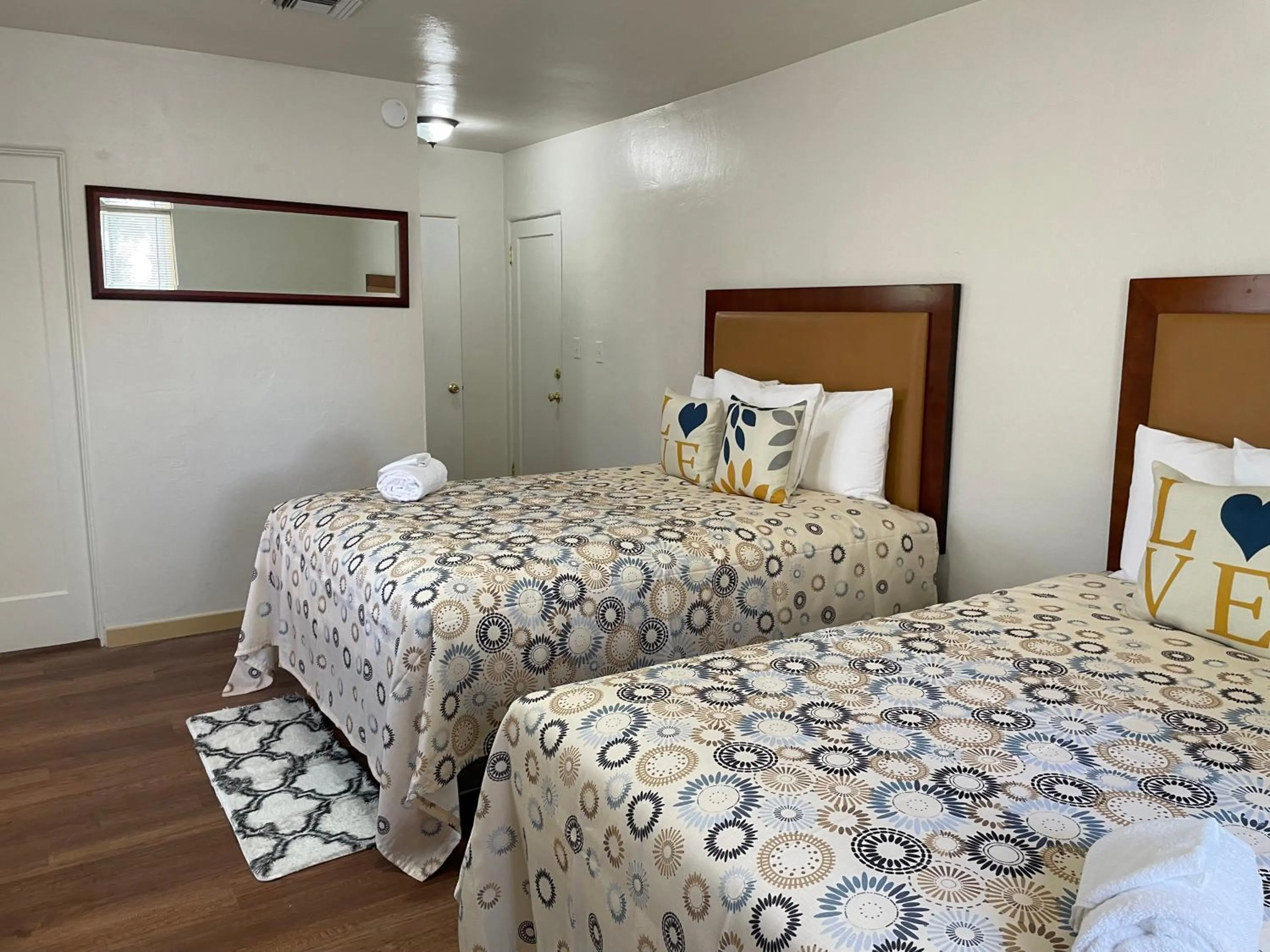 Bed in Miracle Springs Resort and Spa