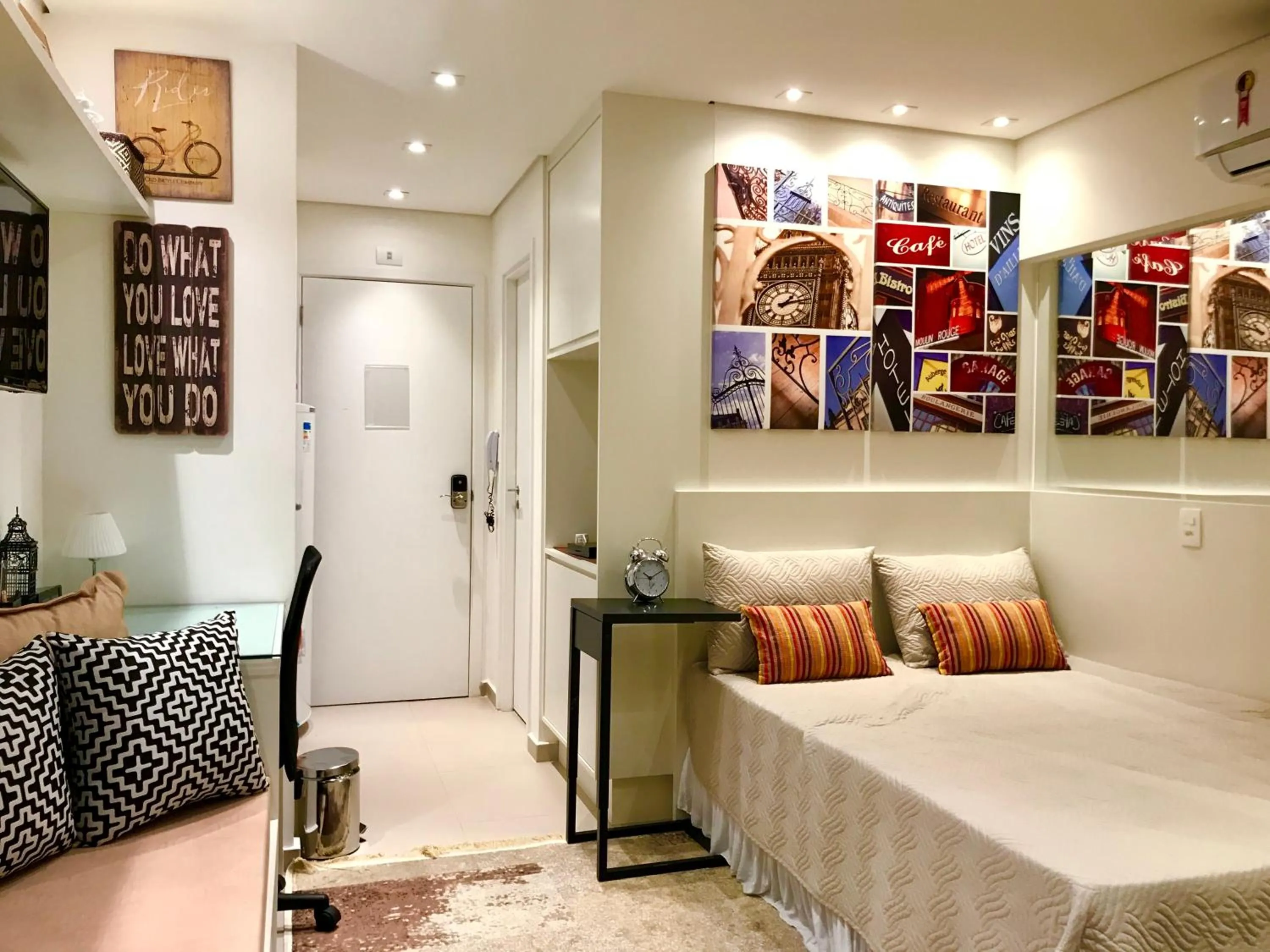 Bed in Studio Augusta