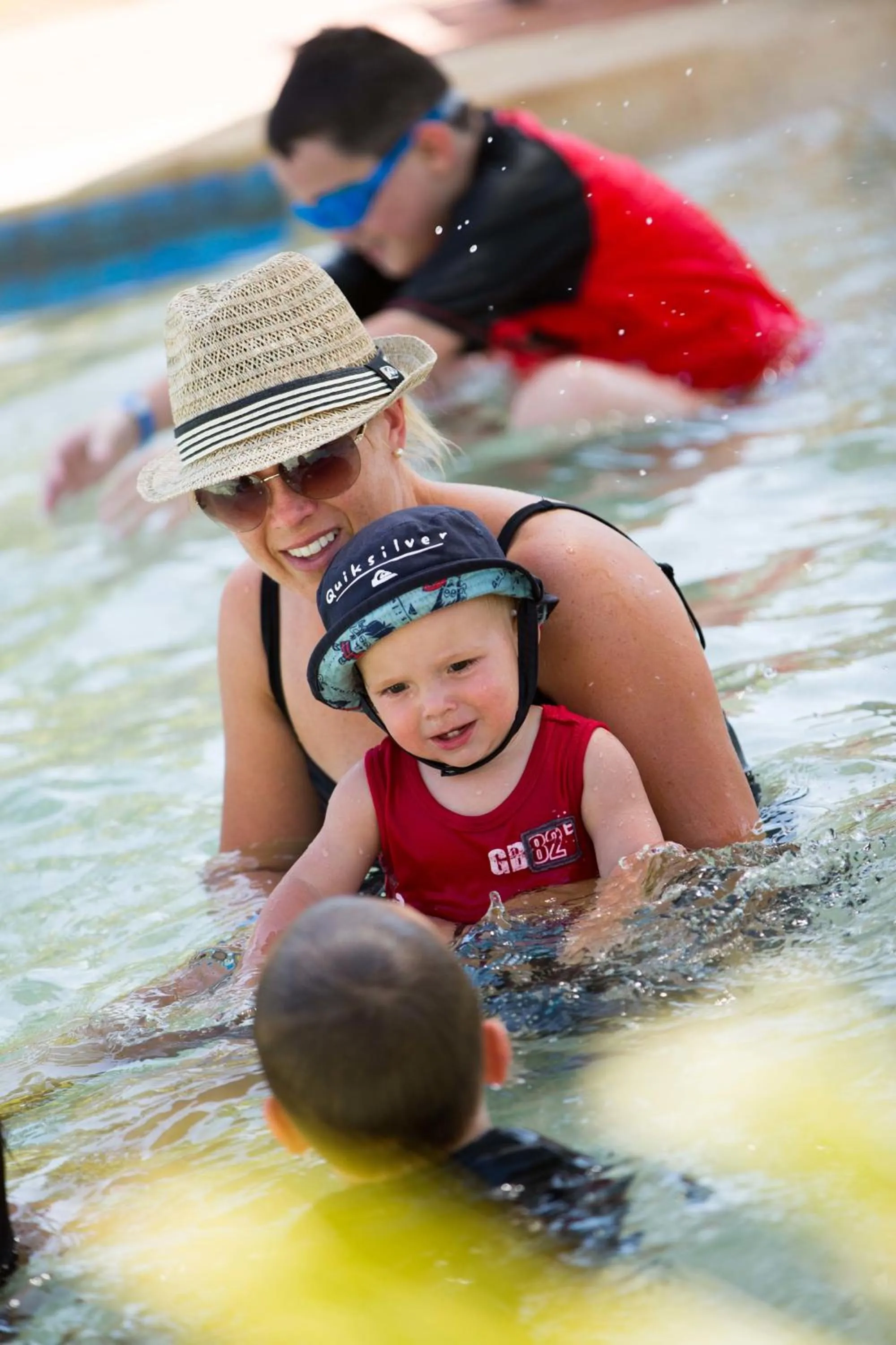 group of guests in Tasman Holiday Parks - Merool on the Murray