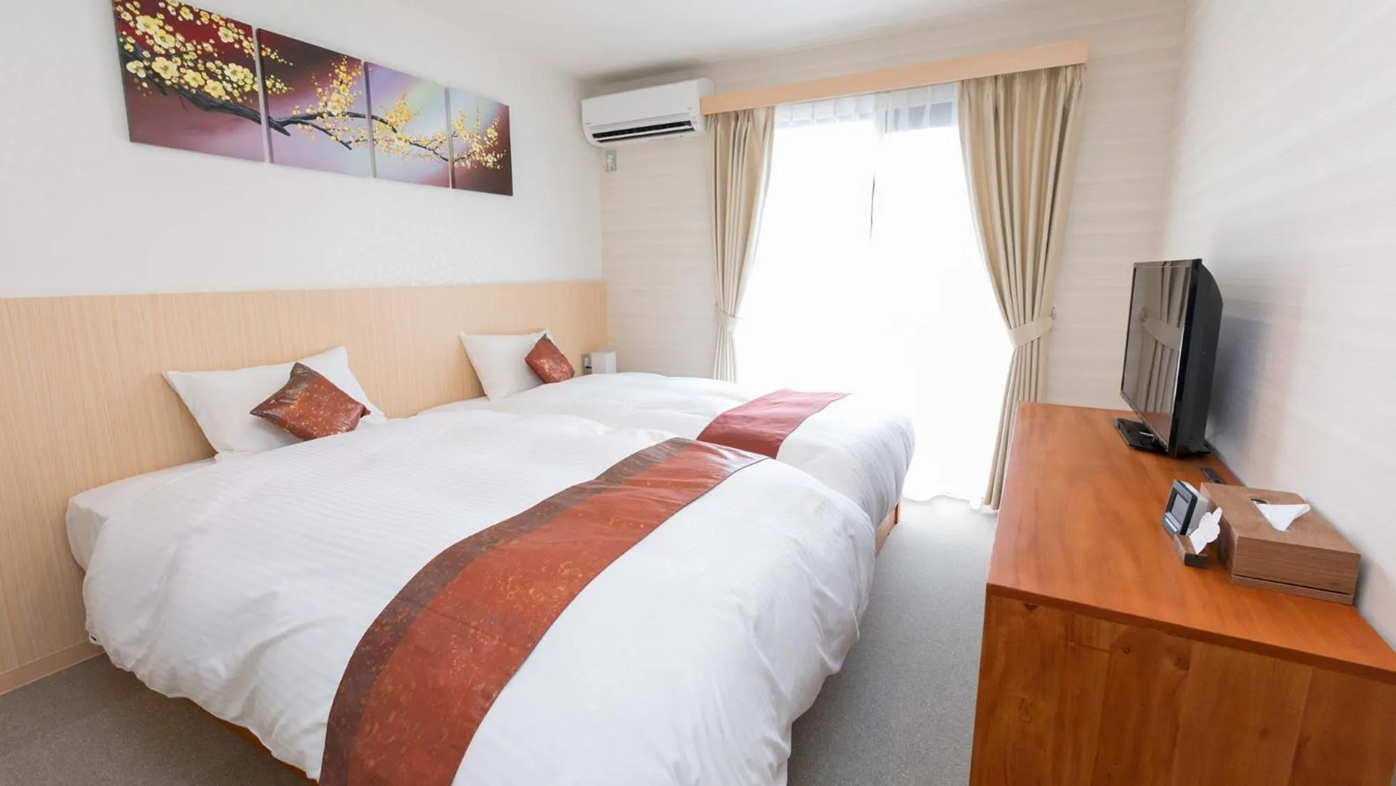 Bed in Stay SAKURA Kyoto Nijo Rikyu