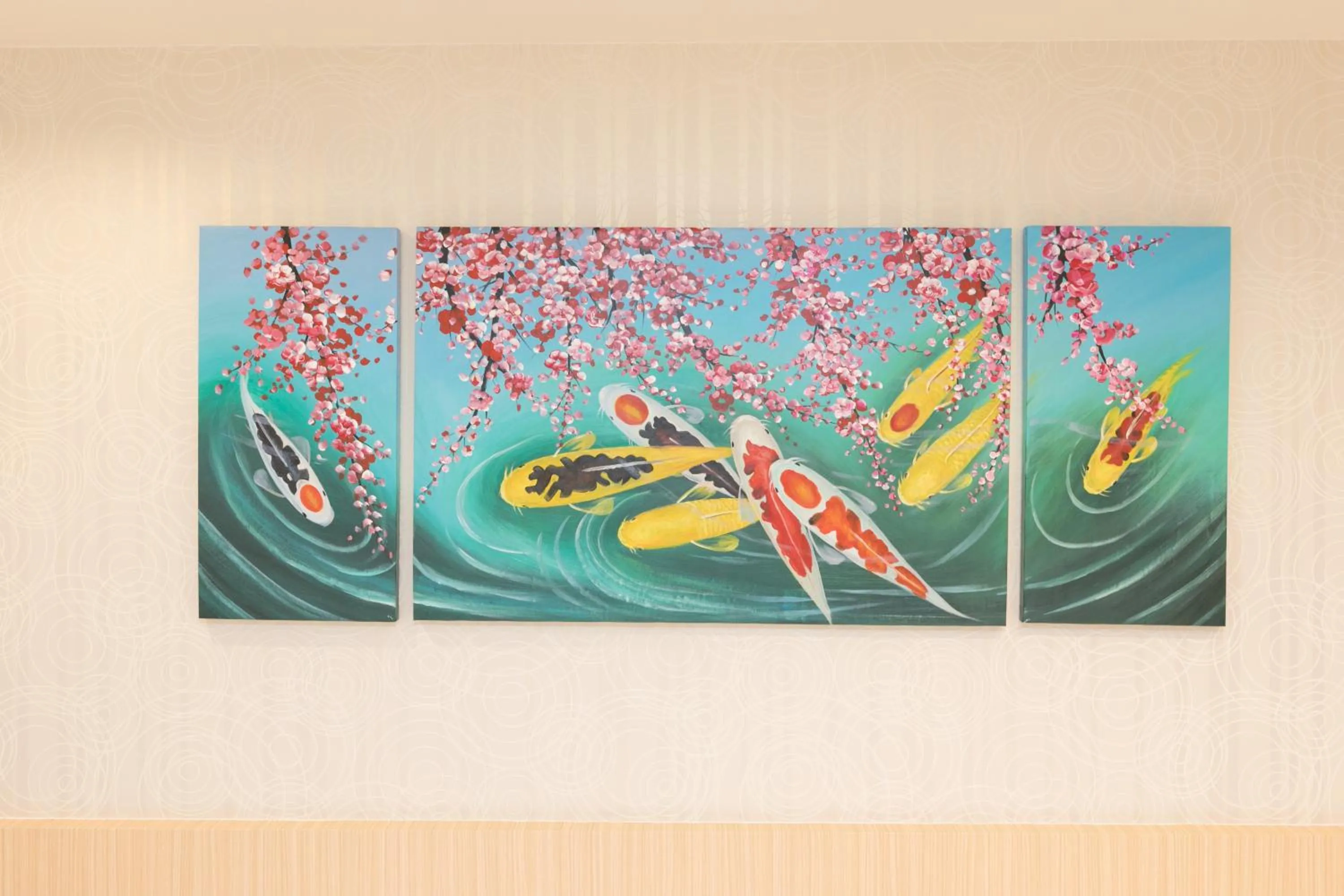 Decorative detail in Stay SAKURA Kyoto Nijo Rikyu